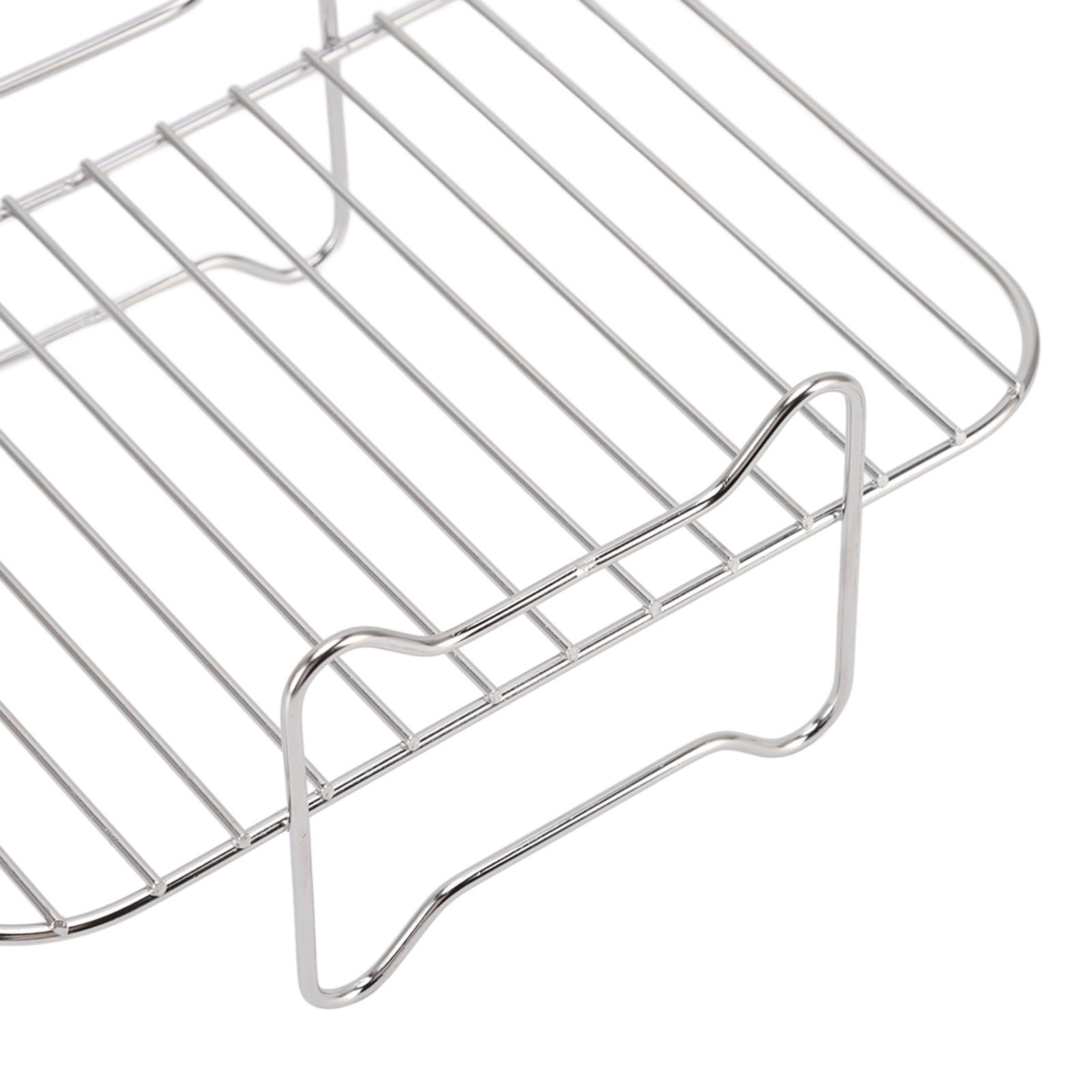 Fryer Rack Grill Dehydrator Rack for Dual Basket for NINJA FOOD 8QT Kitchen view 14