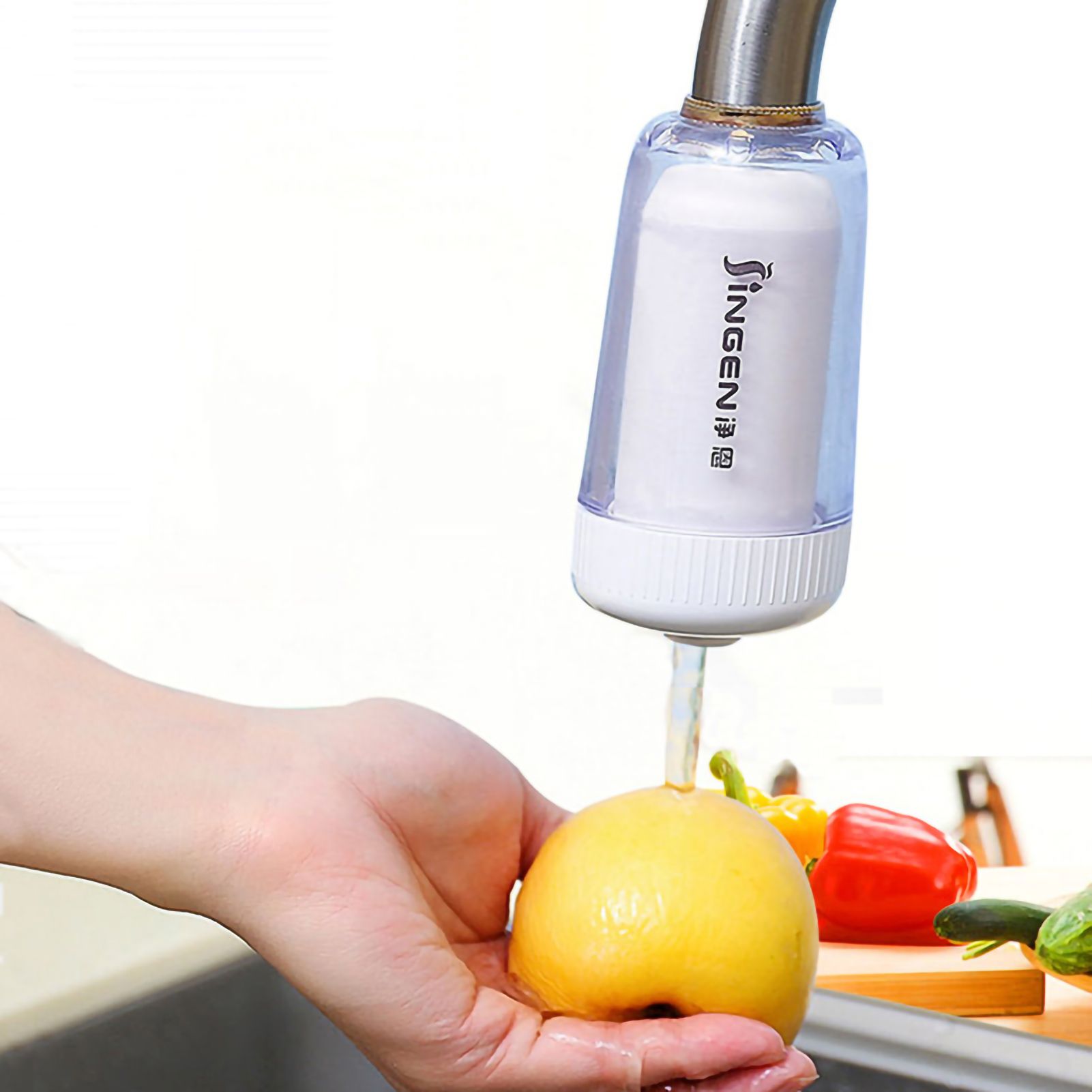 Faucet Water Purifier Home Kitchen Tap Water Filter Sink Faucet Nozzle view 5