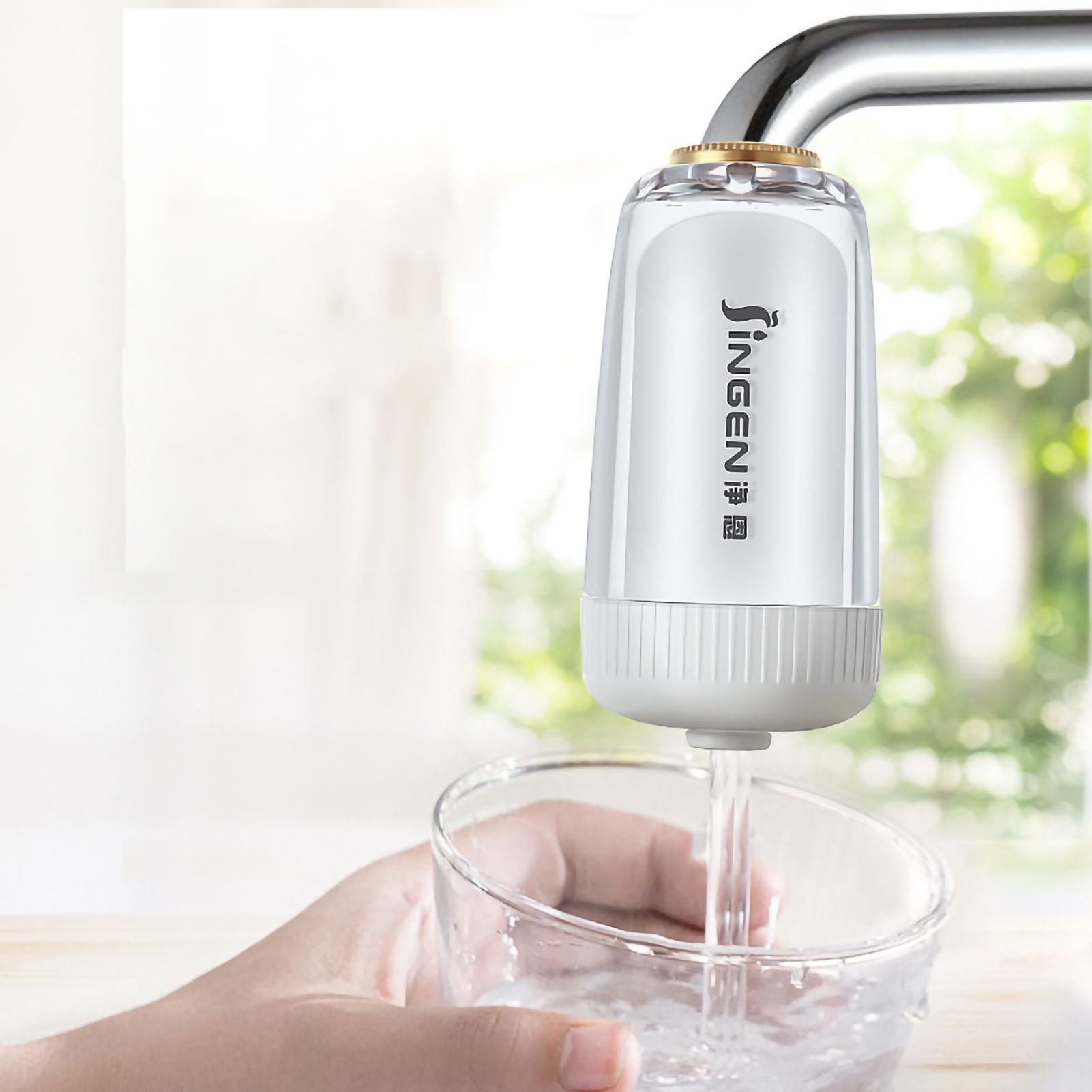 Faucet Water Purifier Home Kitchen Tap Water Filter Sink Faucet Nozzle view 6