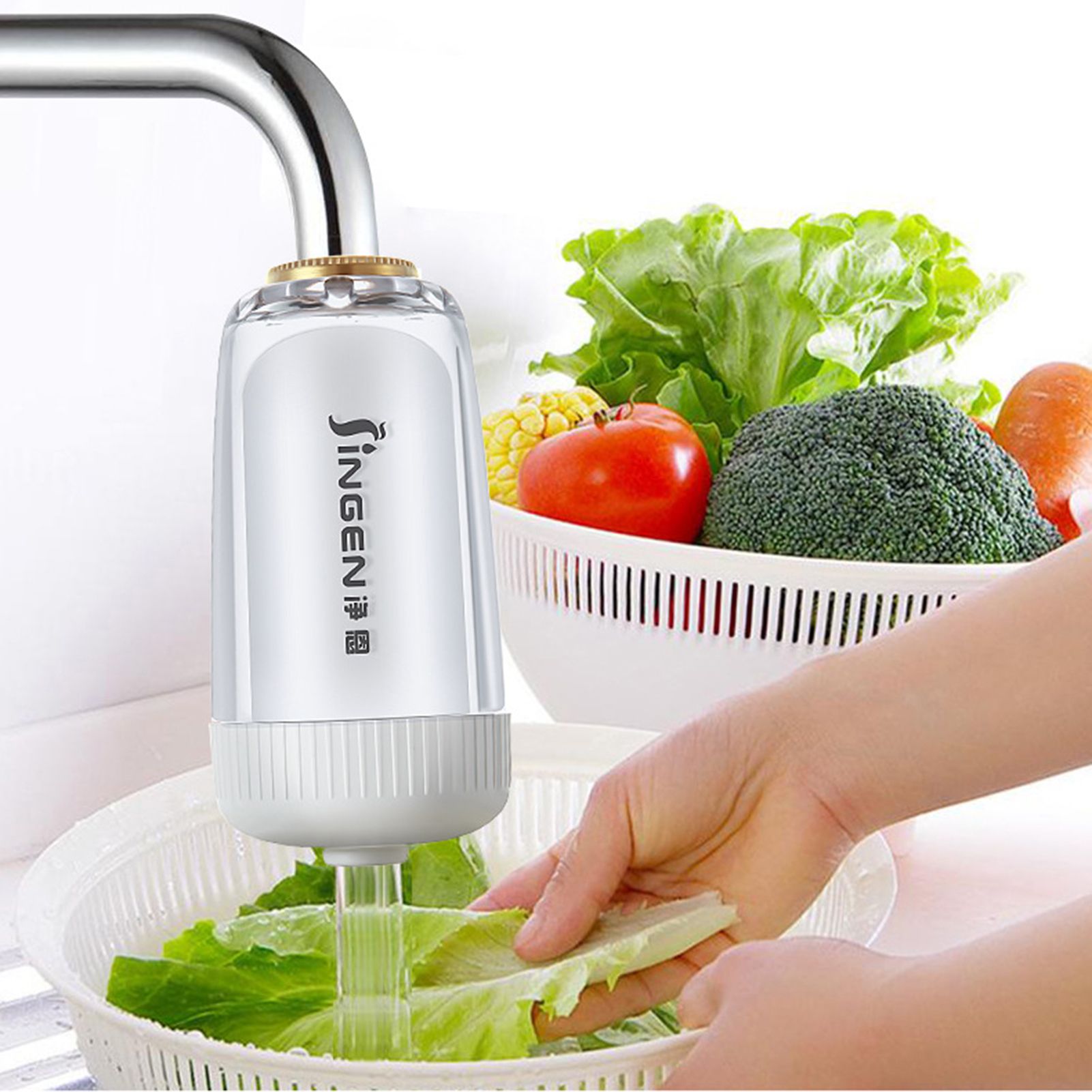 Faucet Water Purifier Home Kitchen Tap Water Filter Sink Faucet Nozzle view 9