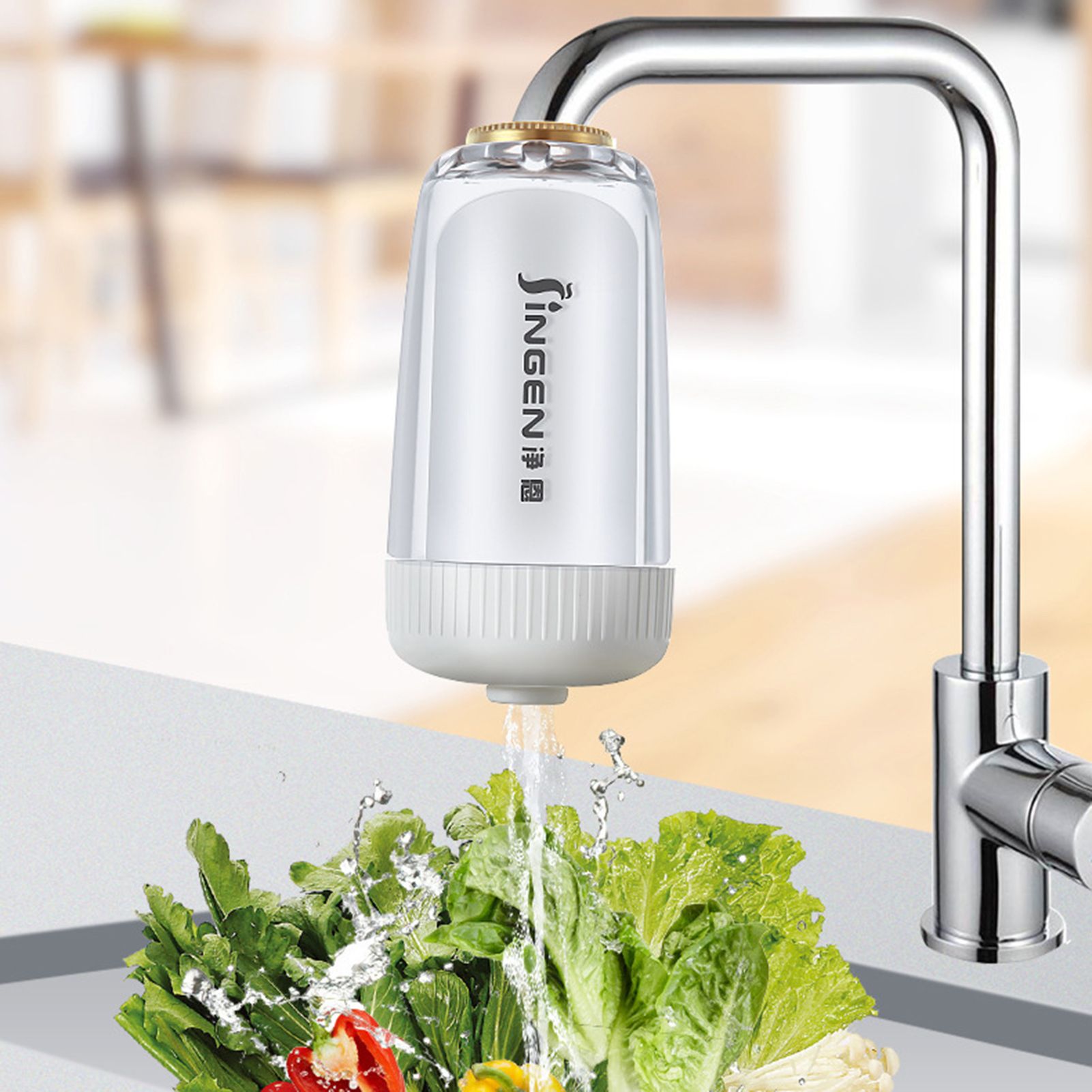 Faucet Water Purifier Home Kitchen Tap Water Filter Sink Faucet Nozzle view 10