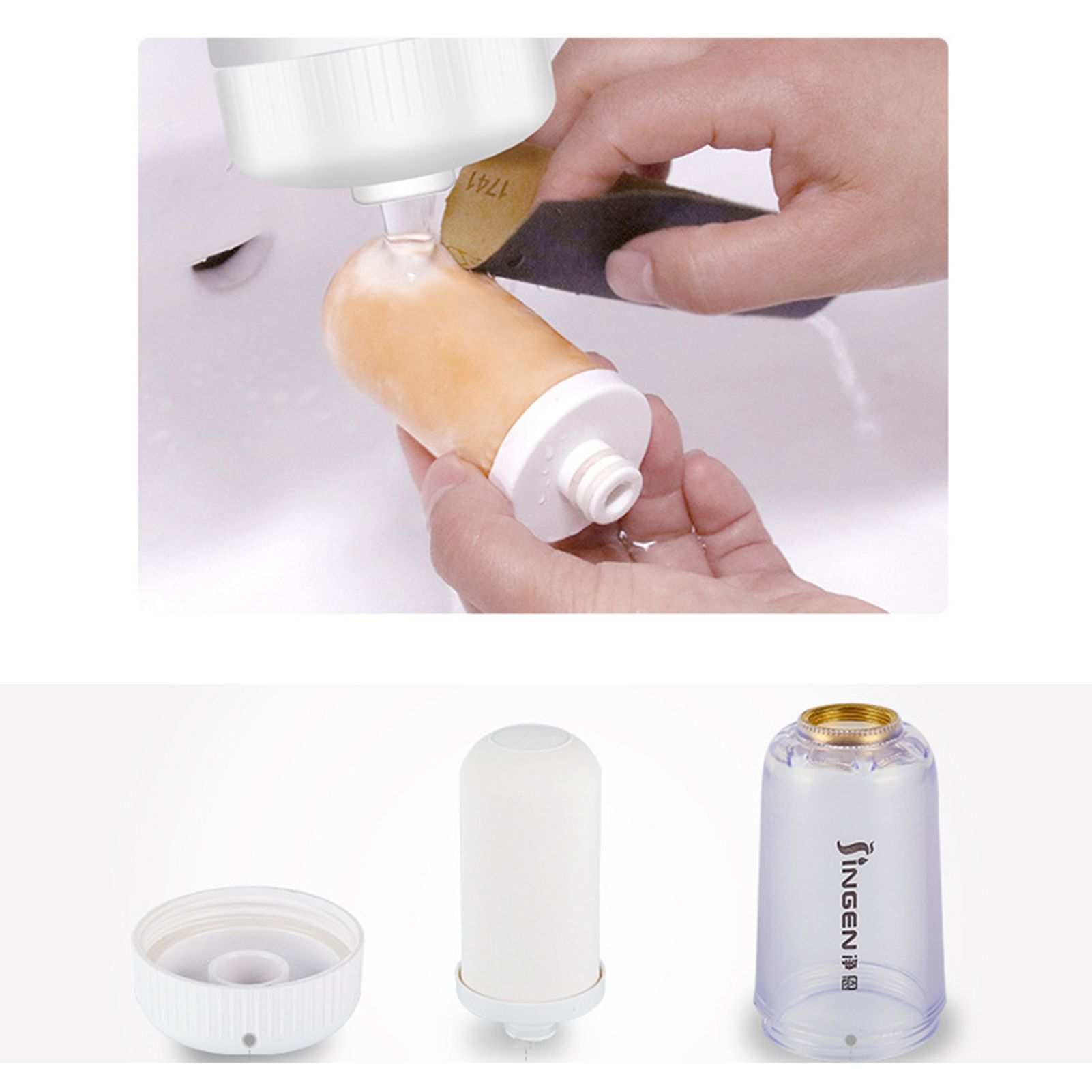 Faucet Water Purifier Home Kitchen Tap Water Filter Sink Faucet Nozzle view 15