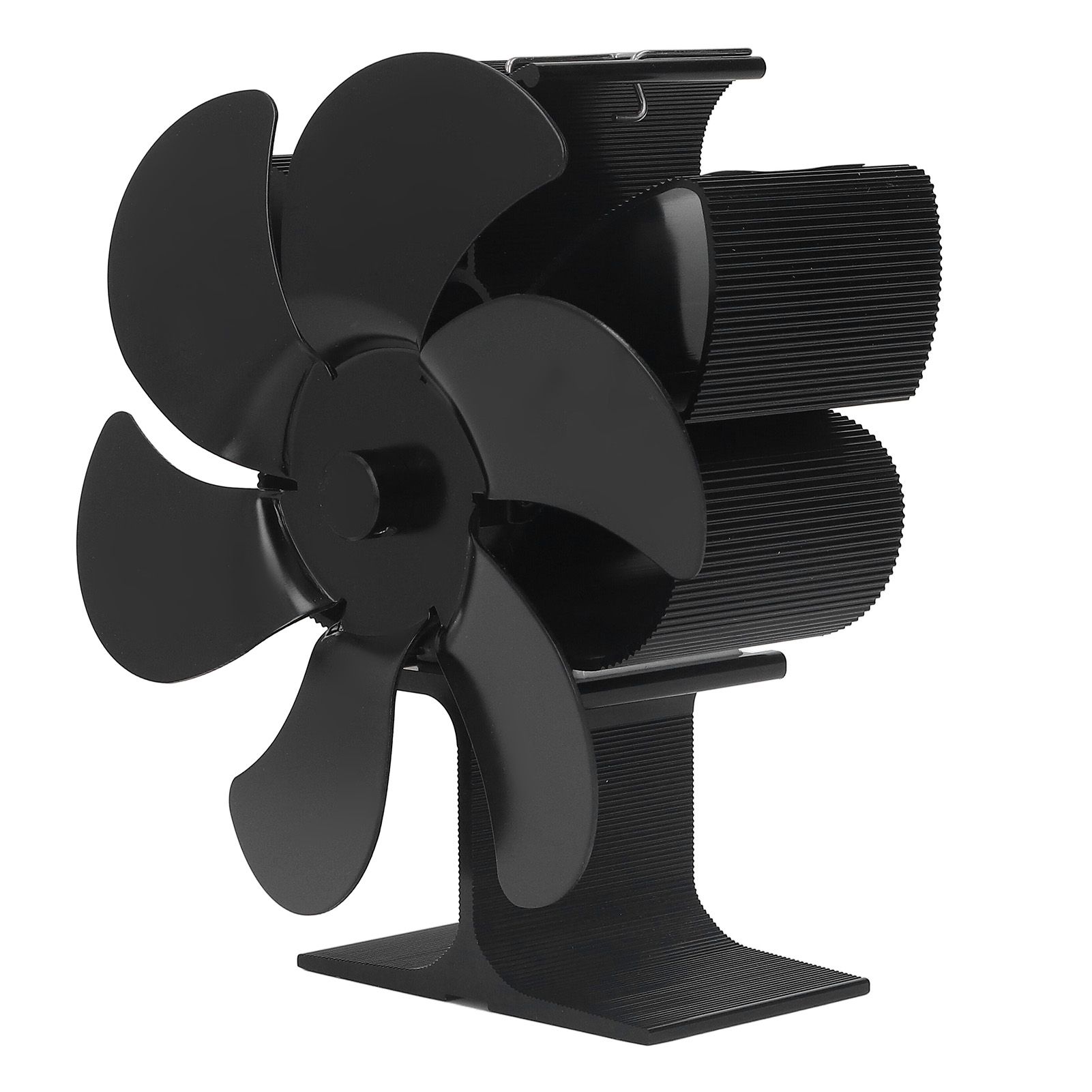 6 Blade Stove Fan Self Starting High Temperature Resistance and Energy view 2
