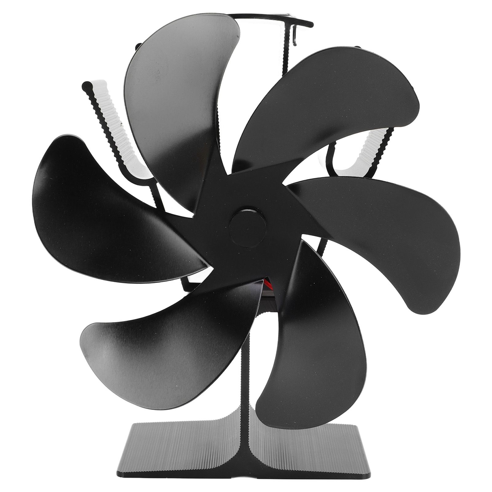 6 Blades Heat Powered Stove Fan Self Starting High Temperature Resistant