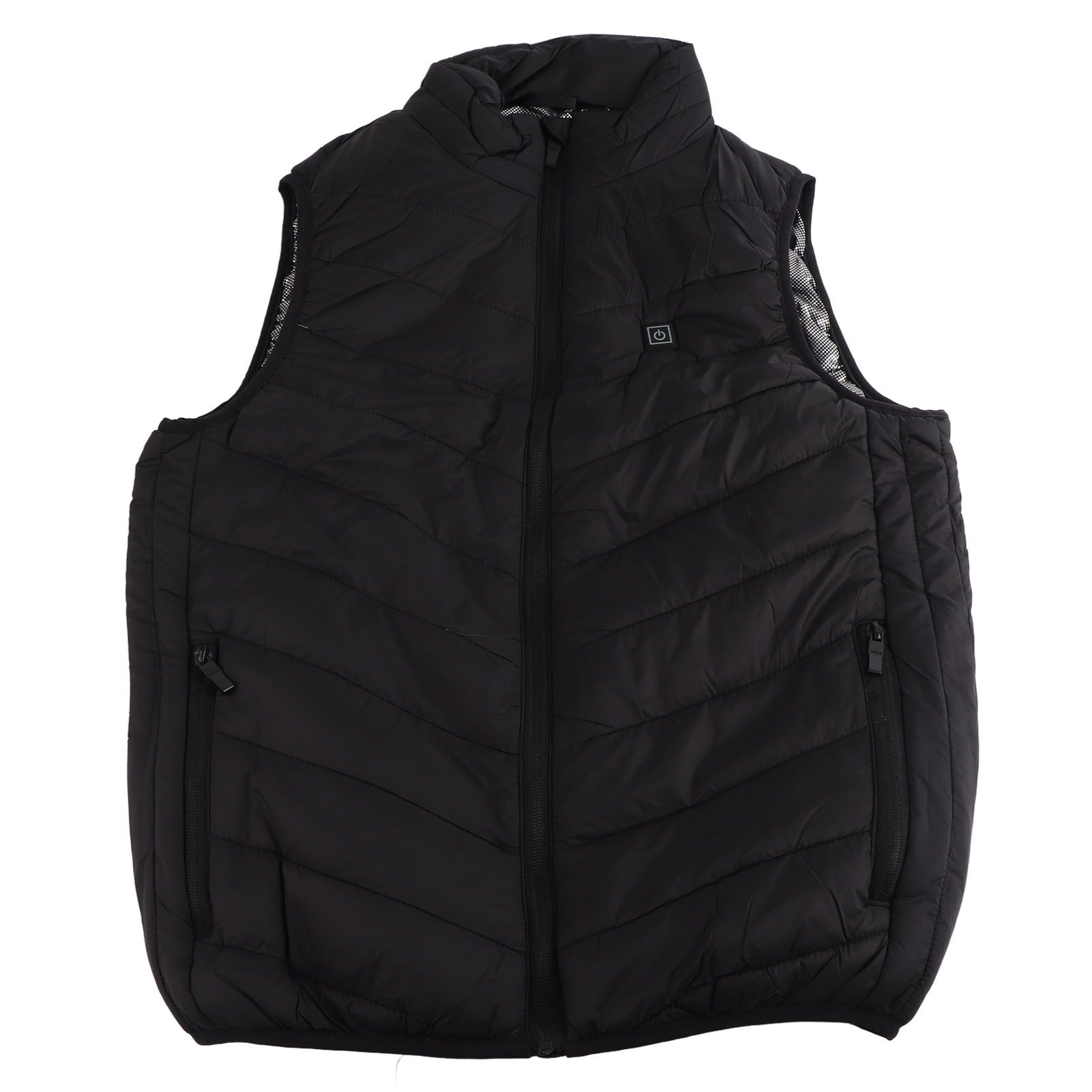 Heated Jacket Unisex 3 Gears Four Zones Heating Polyester Fiber Electric