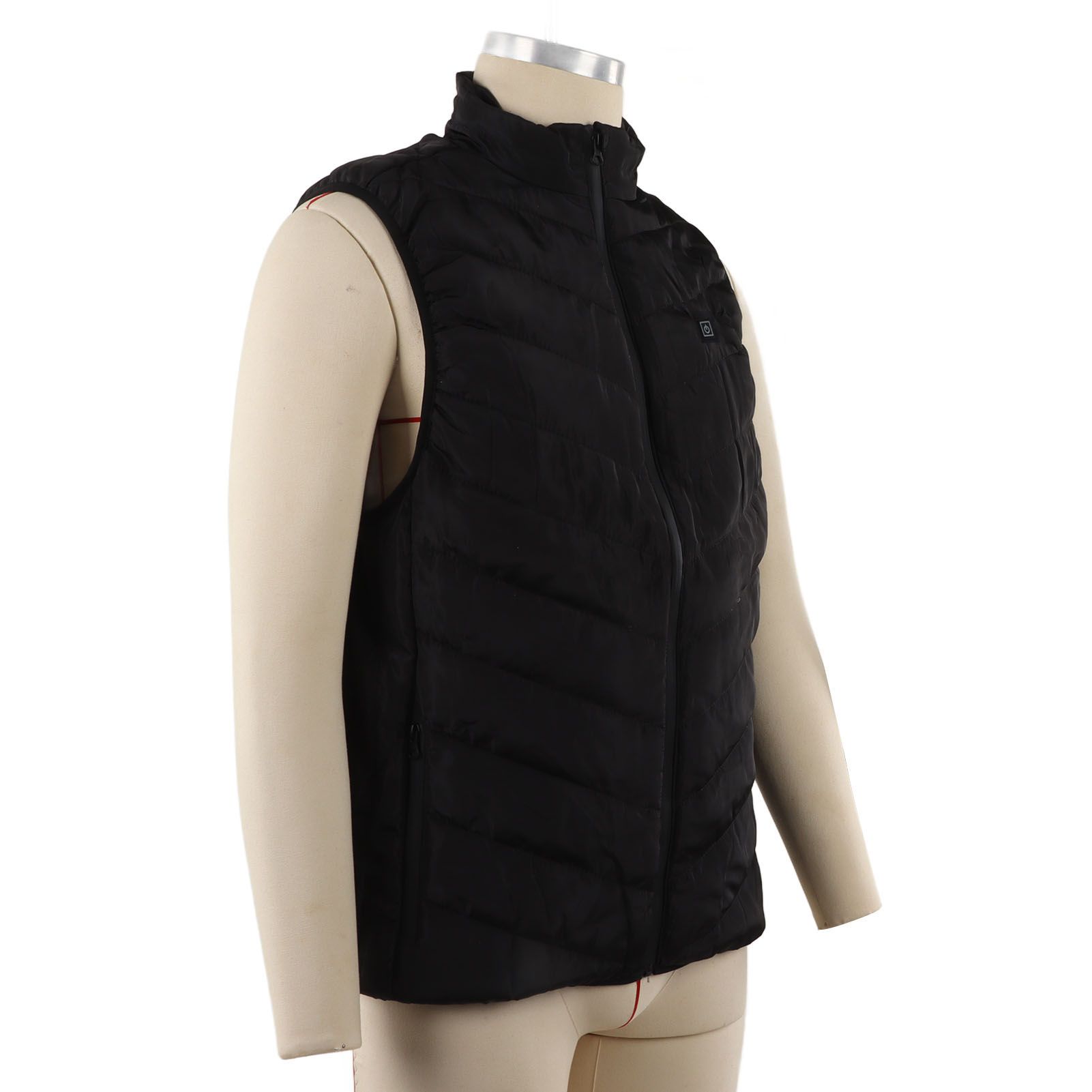 Heated Jacket Unisex 3 Gears Four Zones Heating Polyester Fiber Electric view 9