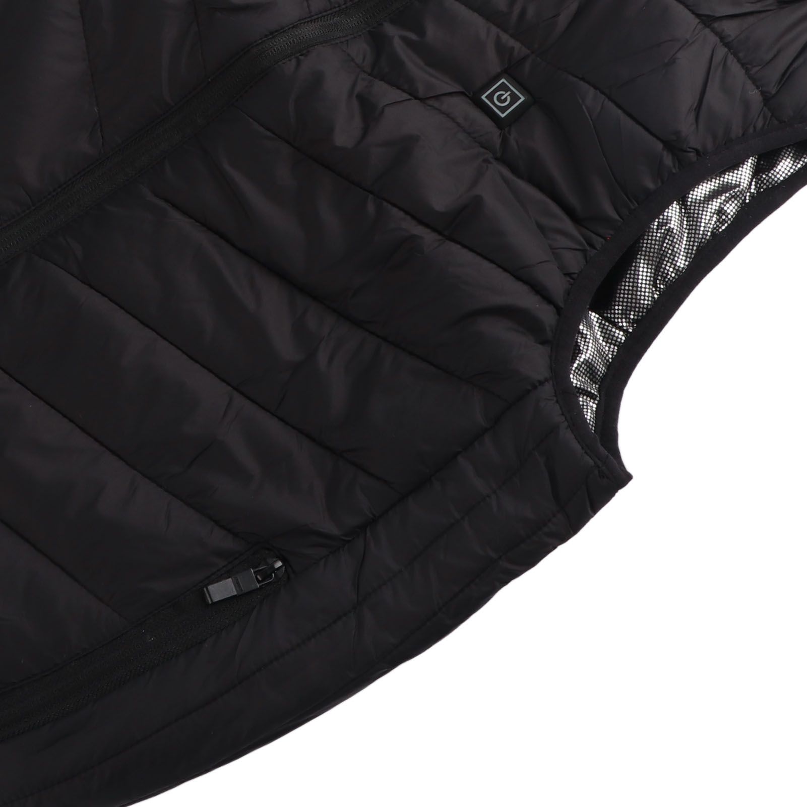 Heated Jacket Unisex 3 Gears Four Zones Heating Polyester Fiber Electric view 14