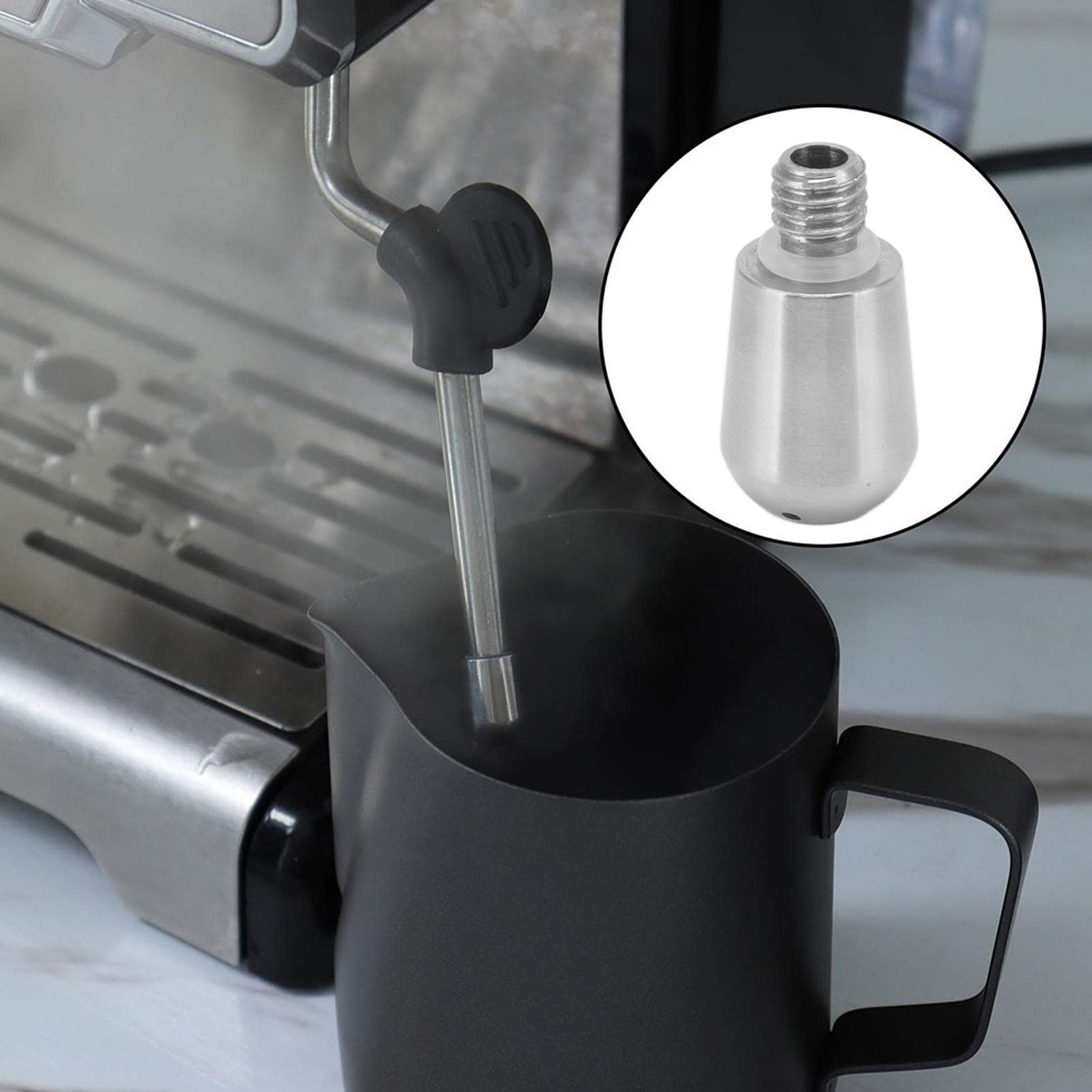 3 Holes Coffee Machine Steam Nozzle Accessories For GEMILAI CRM3605 Coffee Machine view 11