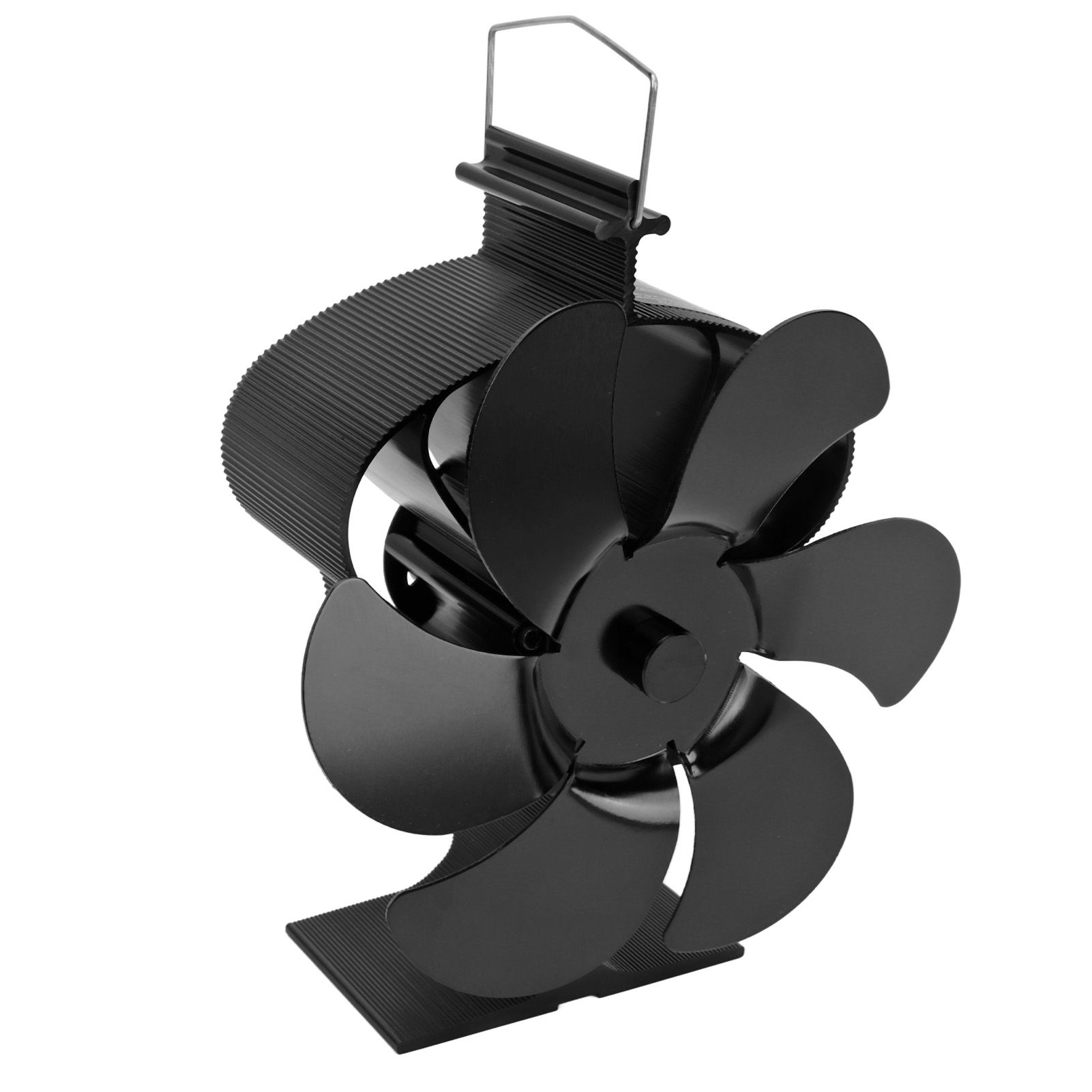 6 Blades Heat Powered Fireplace Fan Self Starting Eco Friendly Wood Stove Fan view 6