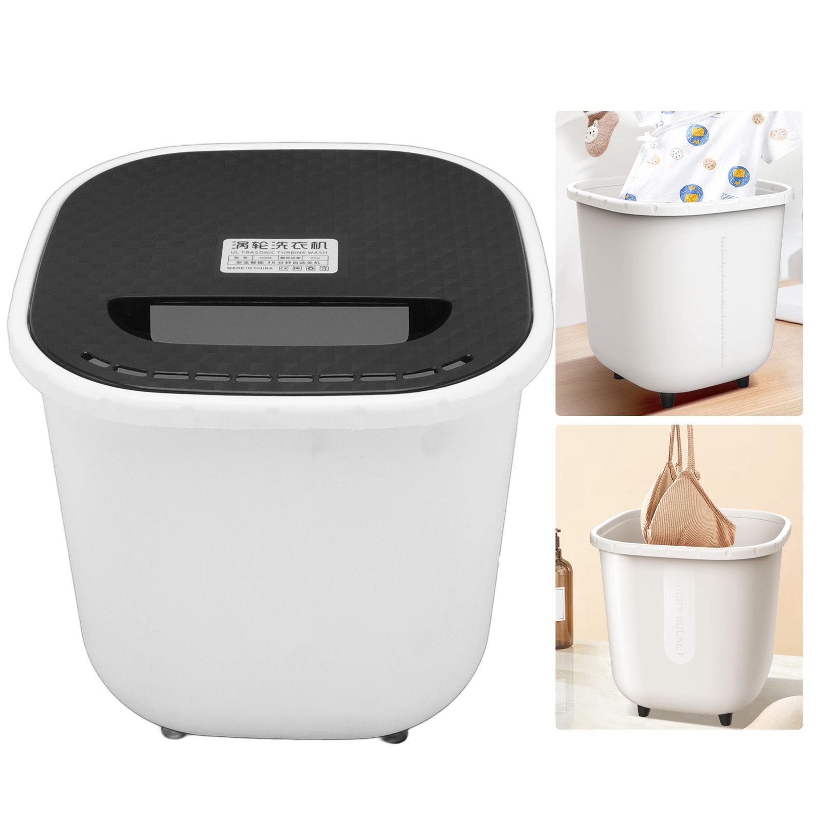 6L Mini Washing Machine Forward and Reverse Rotation USB Power Supply view 12