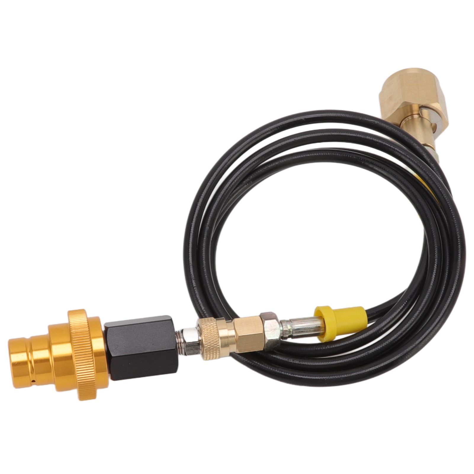 Soda Machine Adapter Hose Kit 1.5m Black Soda Adapter Hose with Gold Quick view 4