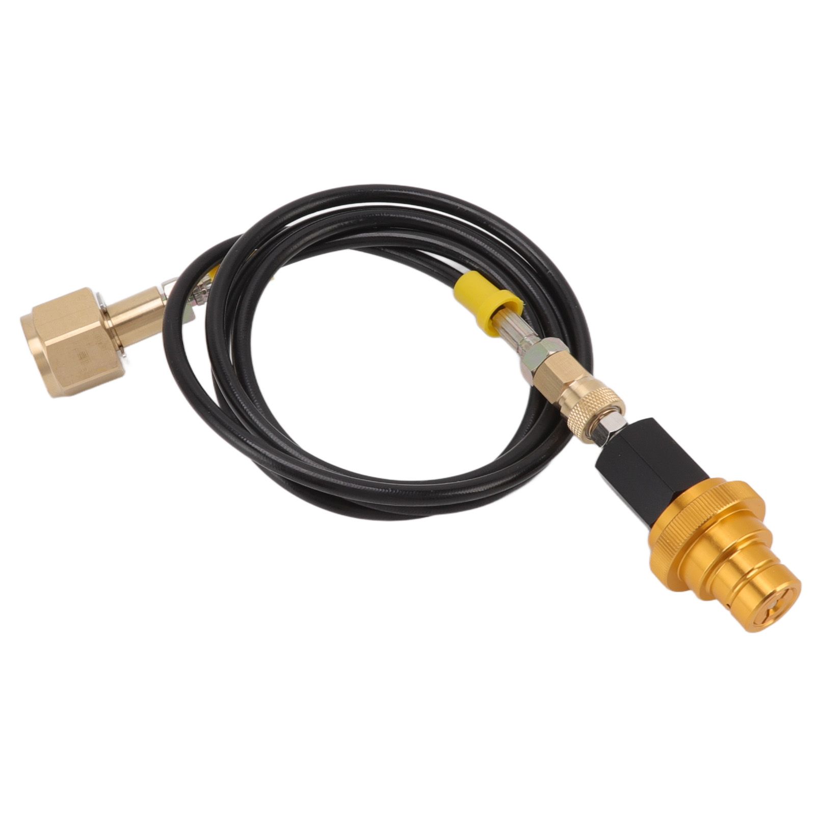 Soda Machine Adapter Hose Kit 1.5m Black Soda Adapter Hose with Gold Quick view 6