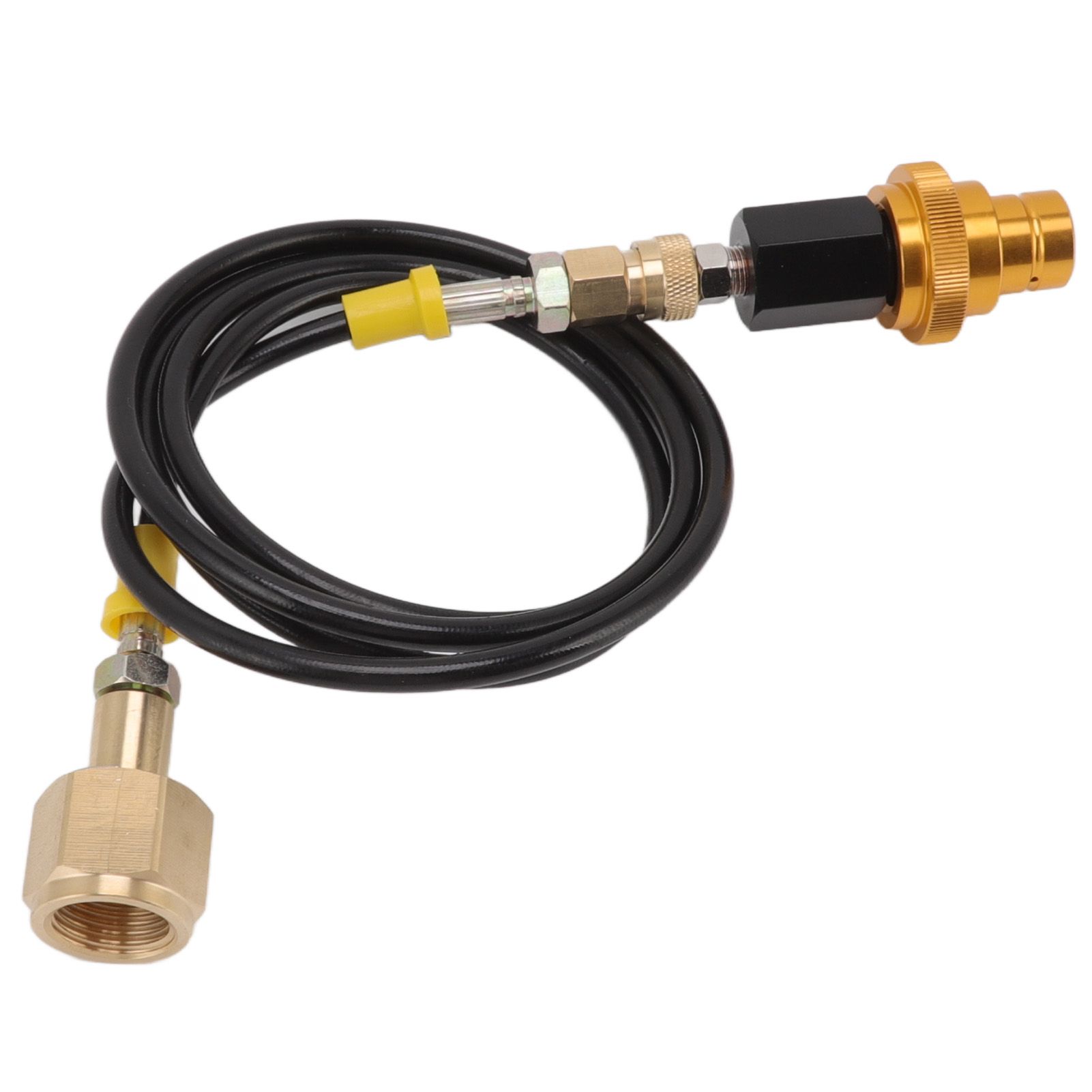 Soda Machine Adapter Hose Kit 1.5m Black Soda Adapter Hose with Gold Quick view 7