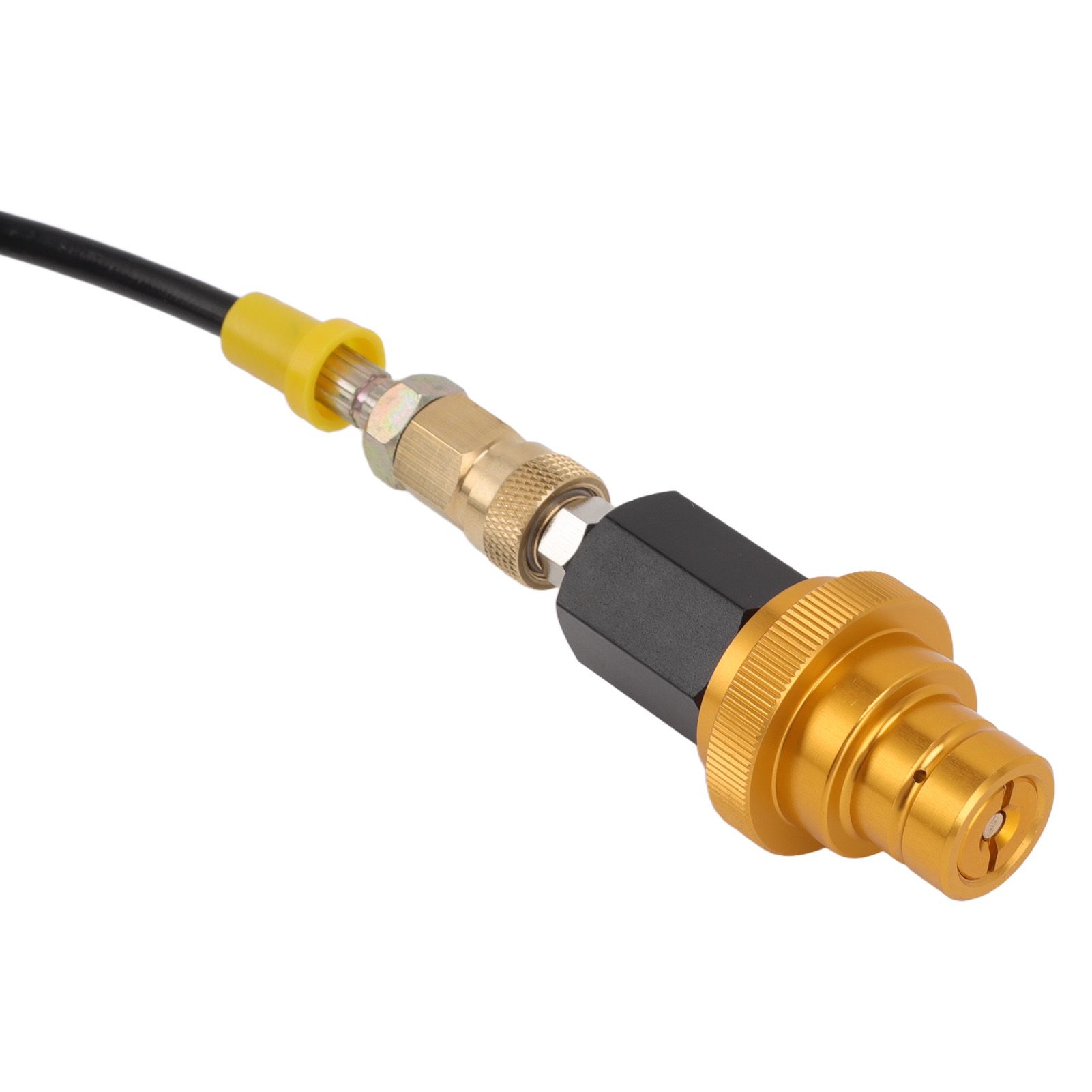 Soda Machine Adapter Hose Kit 1.5m Black Soda Adapter Hose with Gold Quick view 15