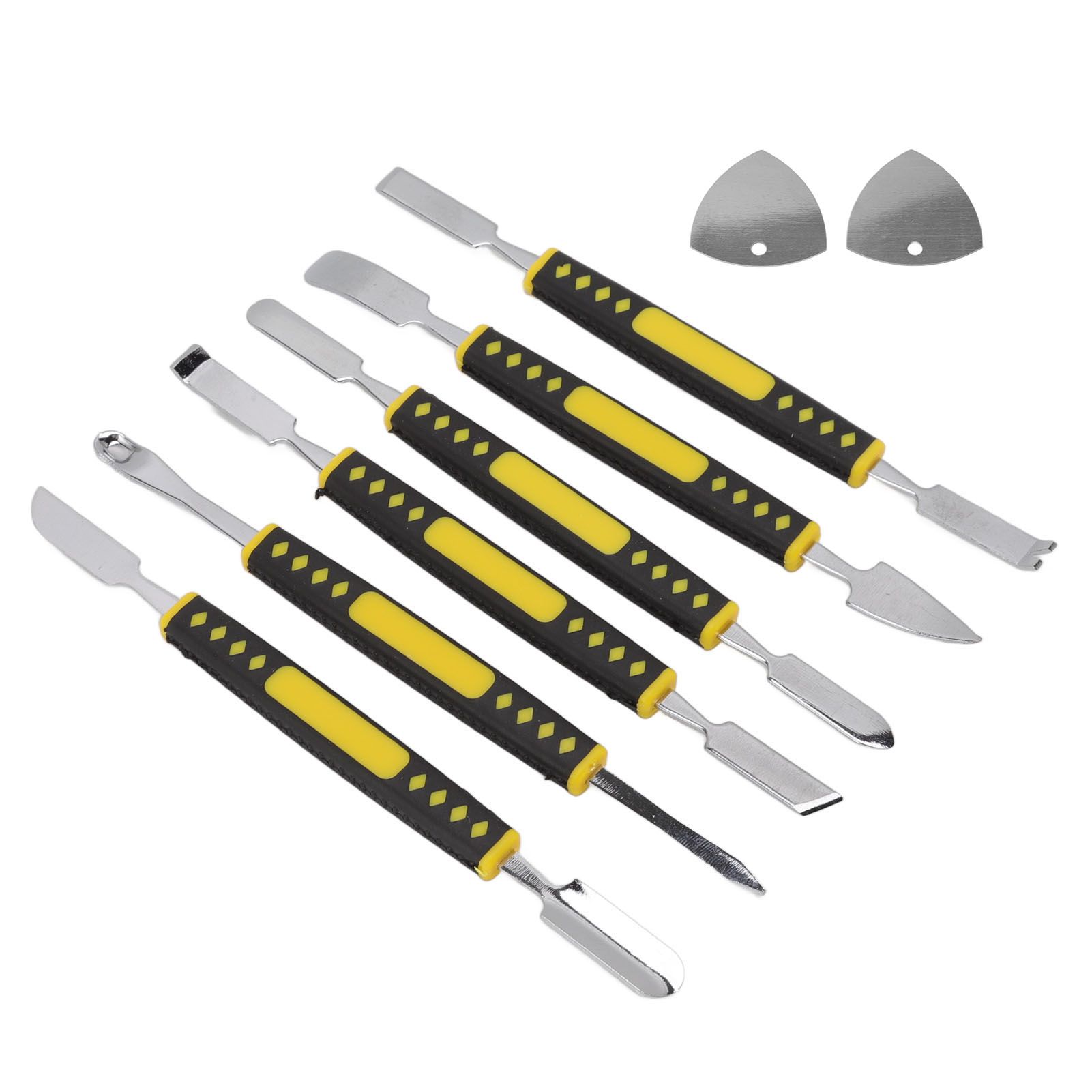 6Pcs Spudger Opening Pry Tool ABS Handle Alloy Steel Bar for Electronic view 3