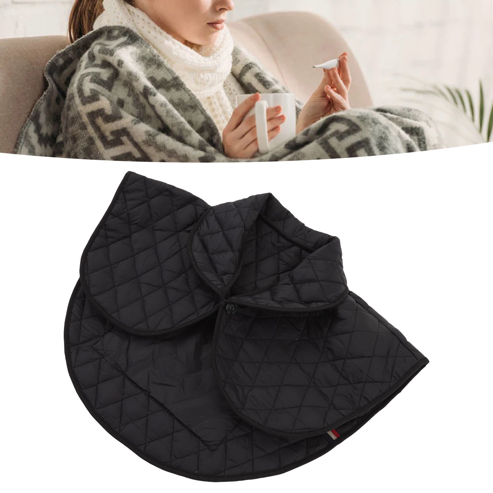 Shoulder Heating Pad Cold Proof Polyester Fiber USB Power Supply Unisex view 11