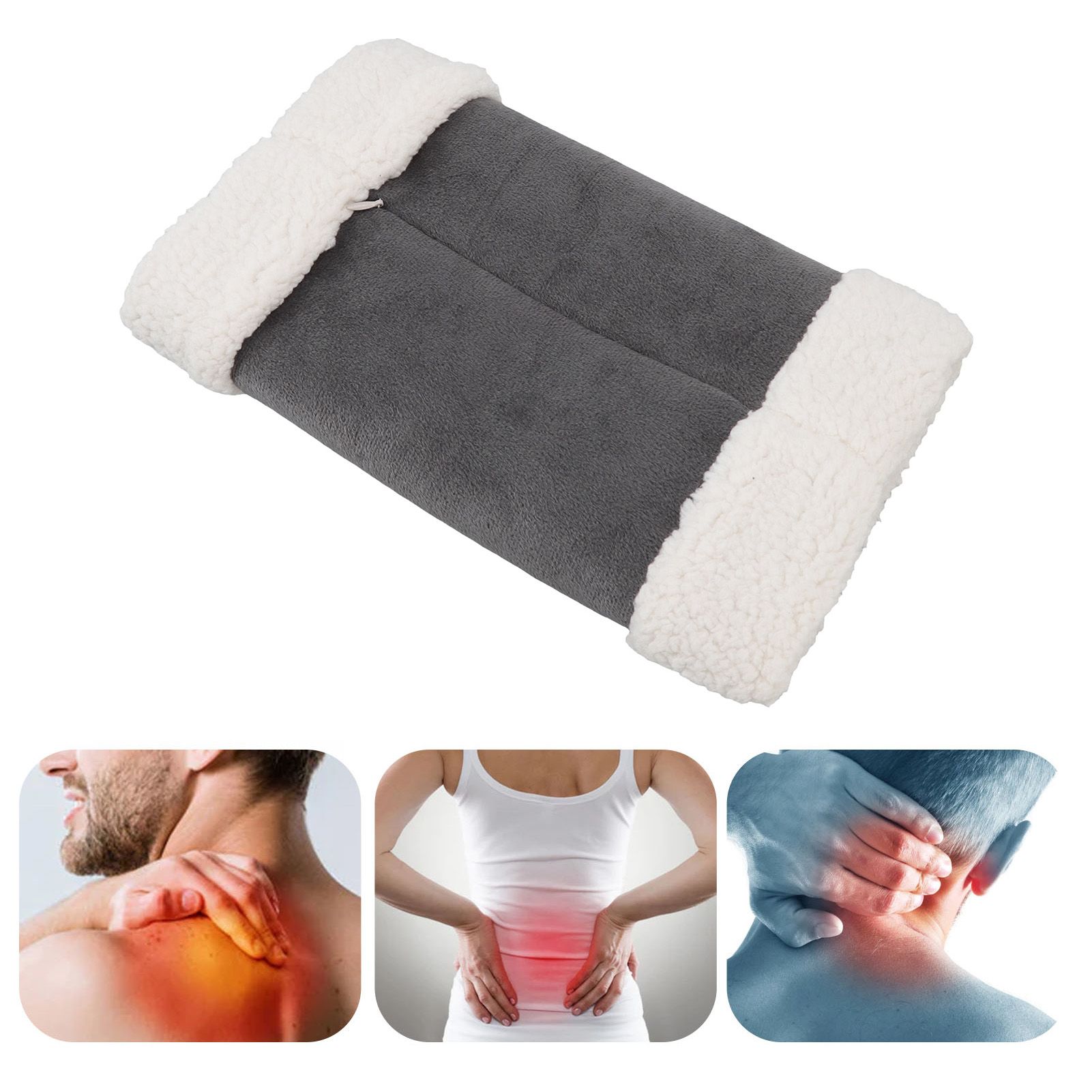 Portable Heated Hand Muff Plush Thickened Heated Hand Warmer Pouch USB view 12