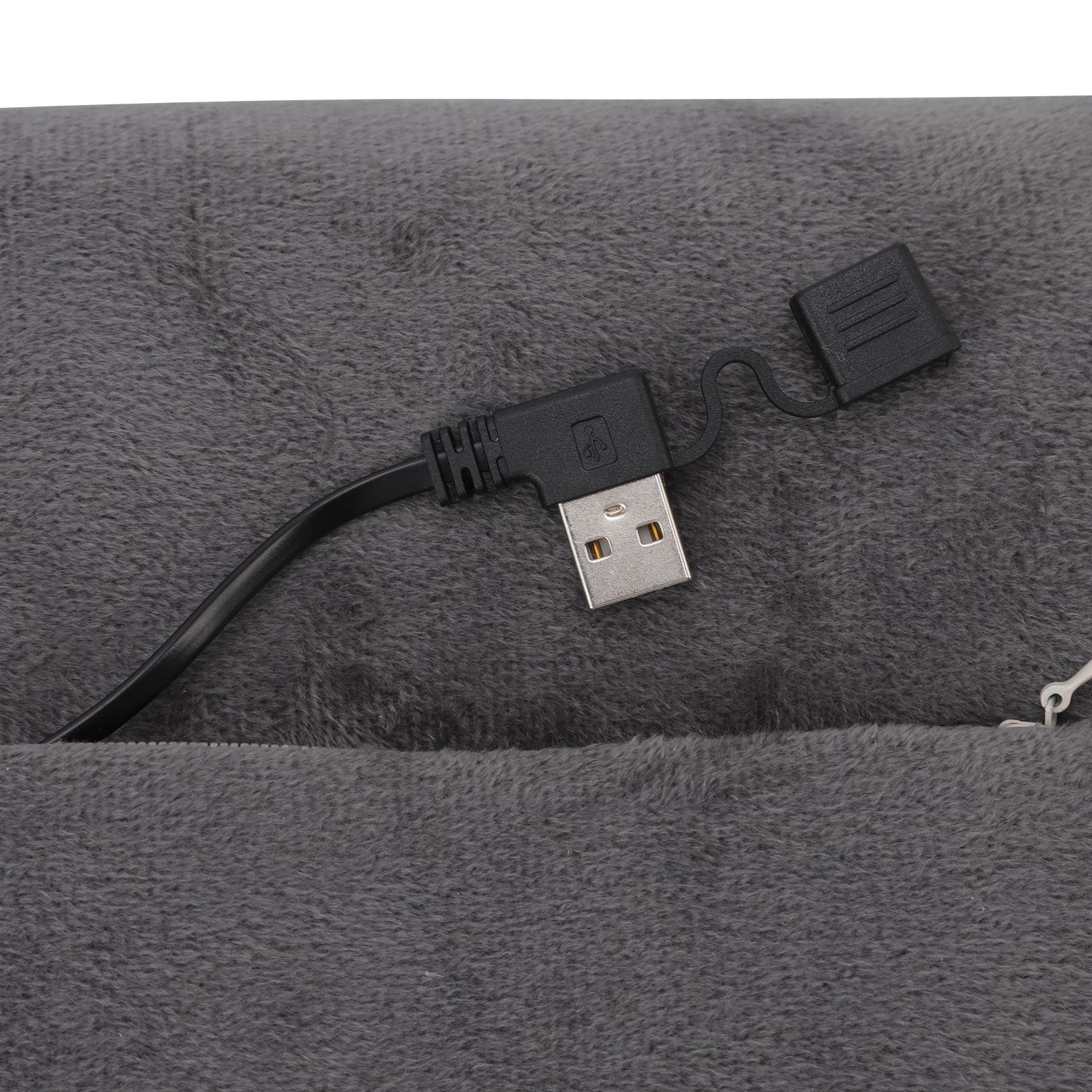 Portable Heated Hand Muff Plush Thickened Heated Hand Warmer Pouch USB view 13