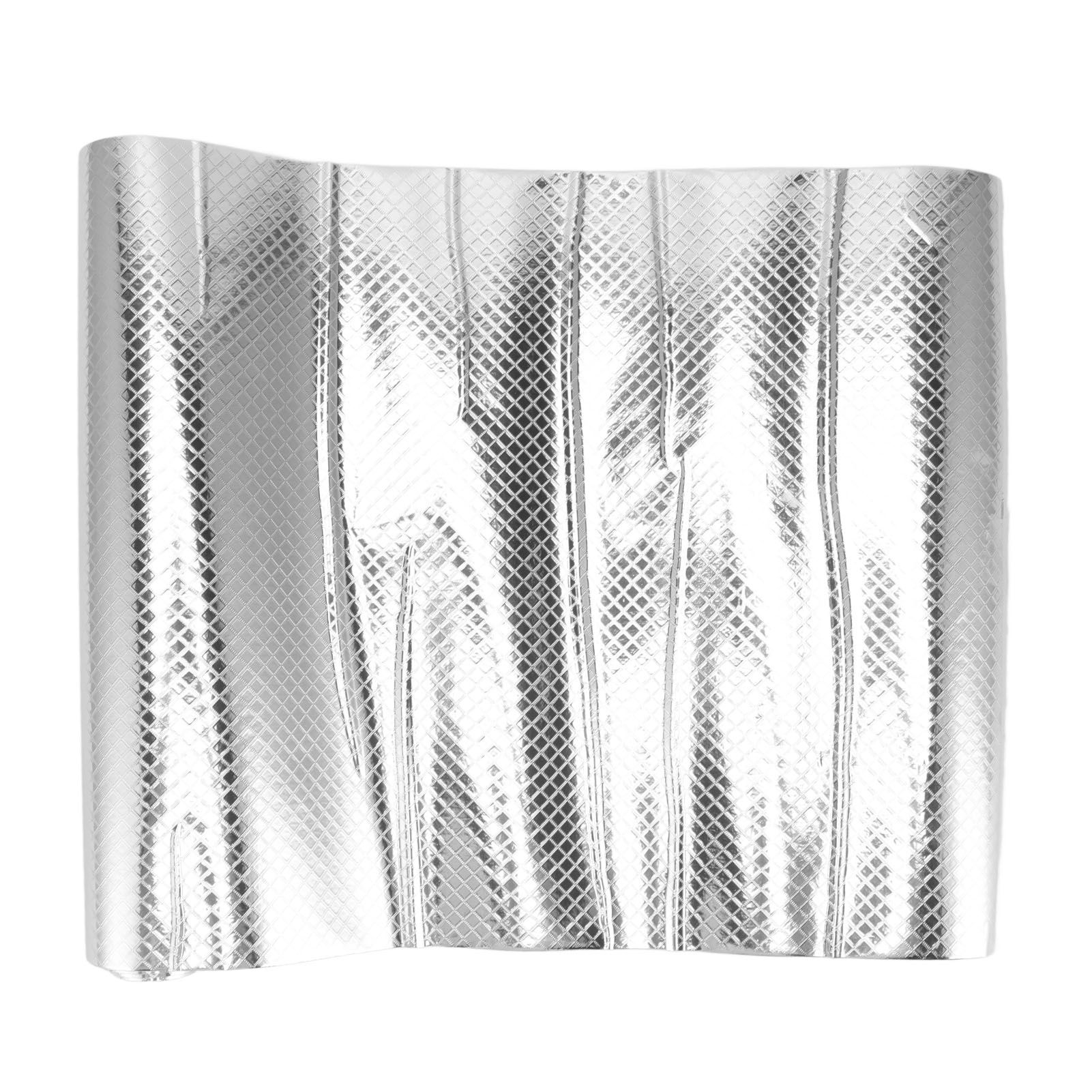 Kitchen Aluminum Foil Stickers Oil Proof Waterproof PVC Self Adhesive Kitchen — image 1