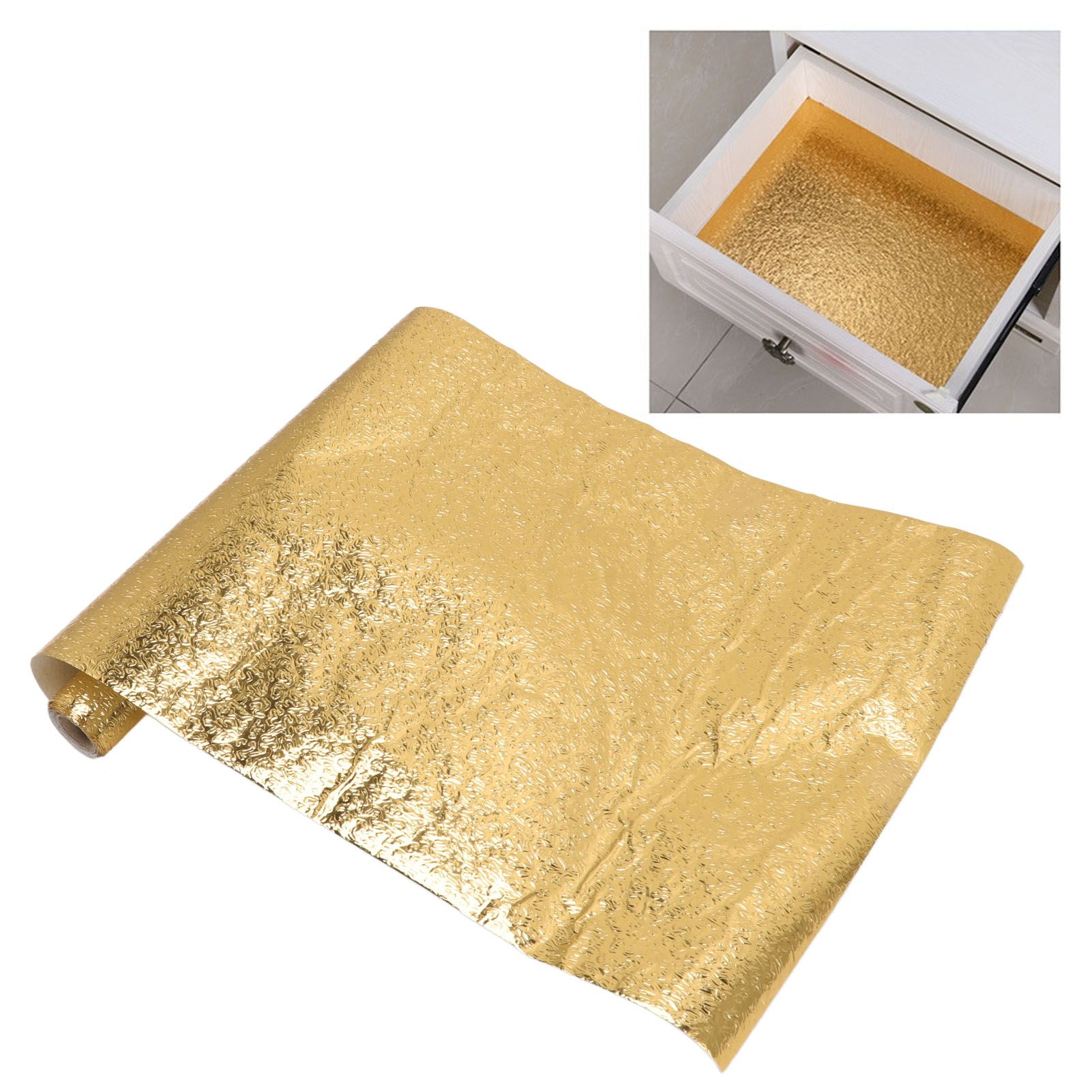 Oil Proof Sticker Waterproof Self Adhesive Aluminum Foil Wallpaper for Kitchen view 12