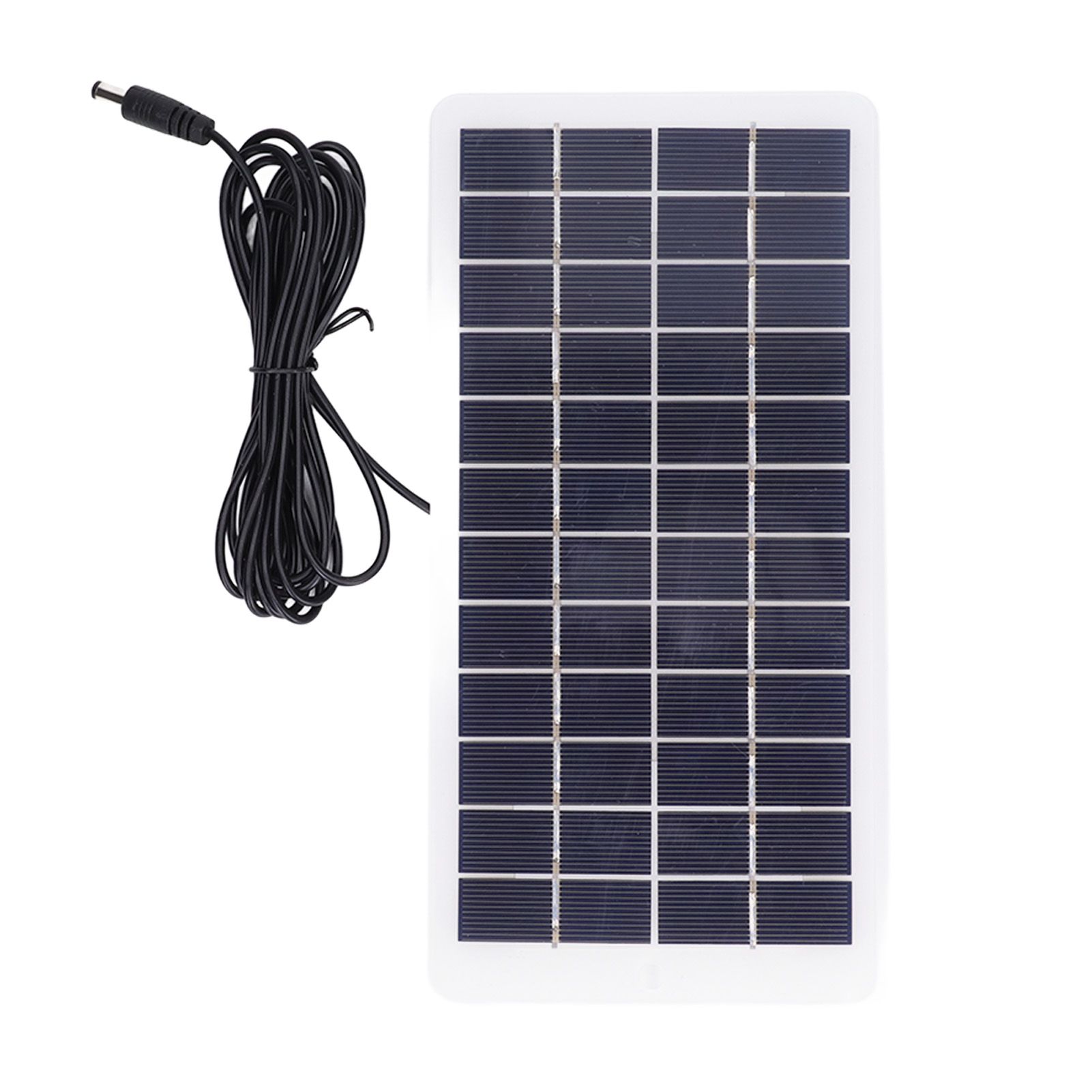 Solar Panel Polysilicon High Light Transmission Portable Solar Cell with DC — image 1