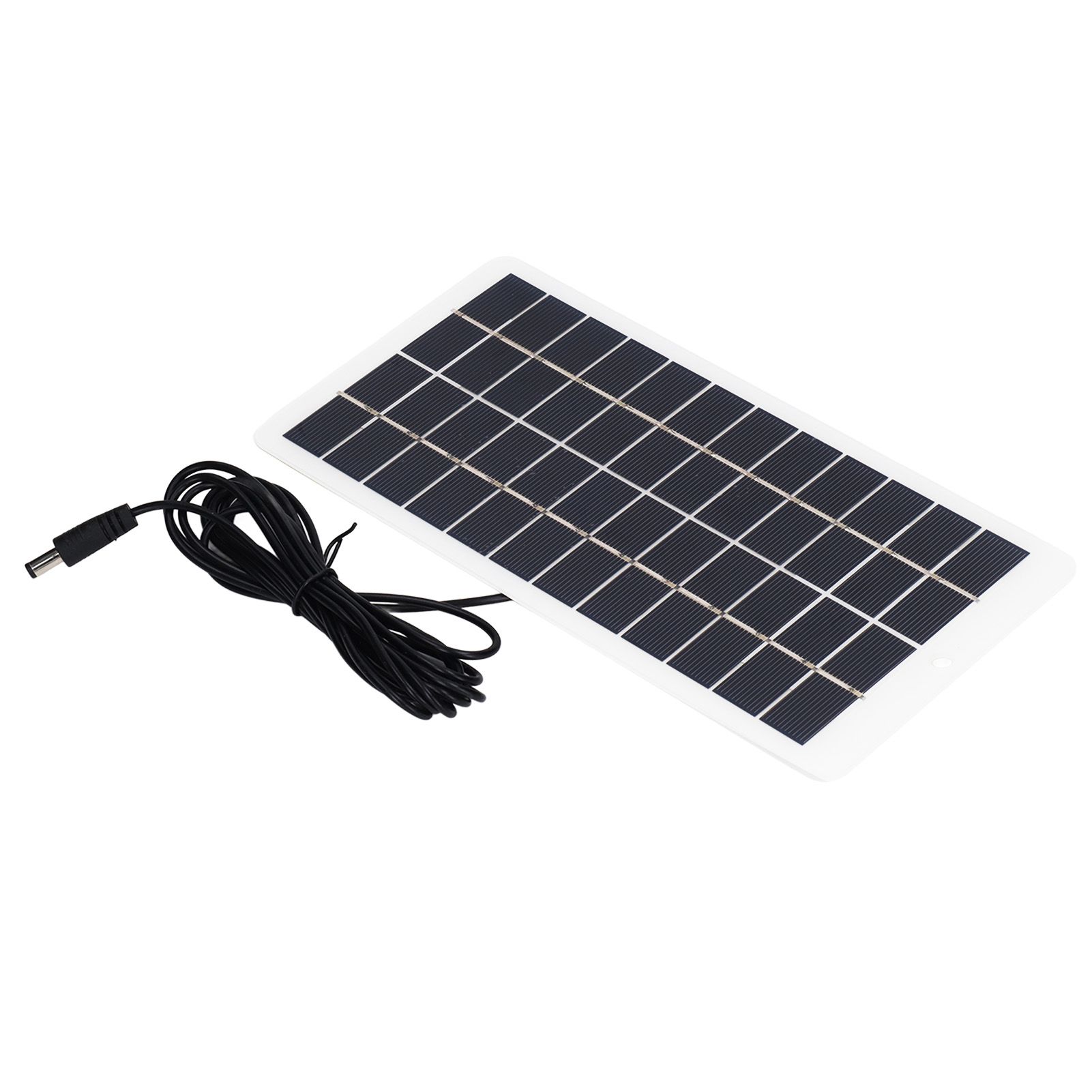 Solar Panel Polysilicon High Light Transmission Portable Solar Cell with DC view 2