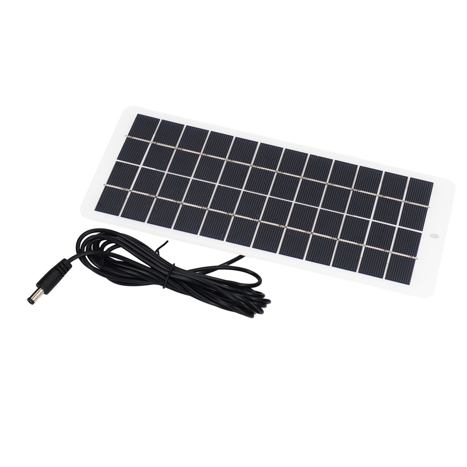 Solar Panel Polysilicon High Light Transmission Portable Solar Cell with DC view 3