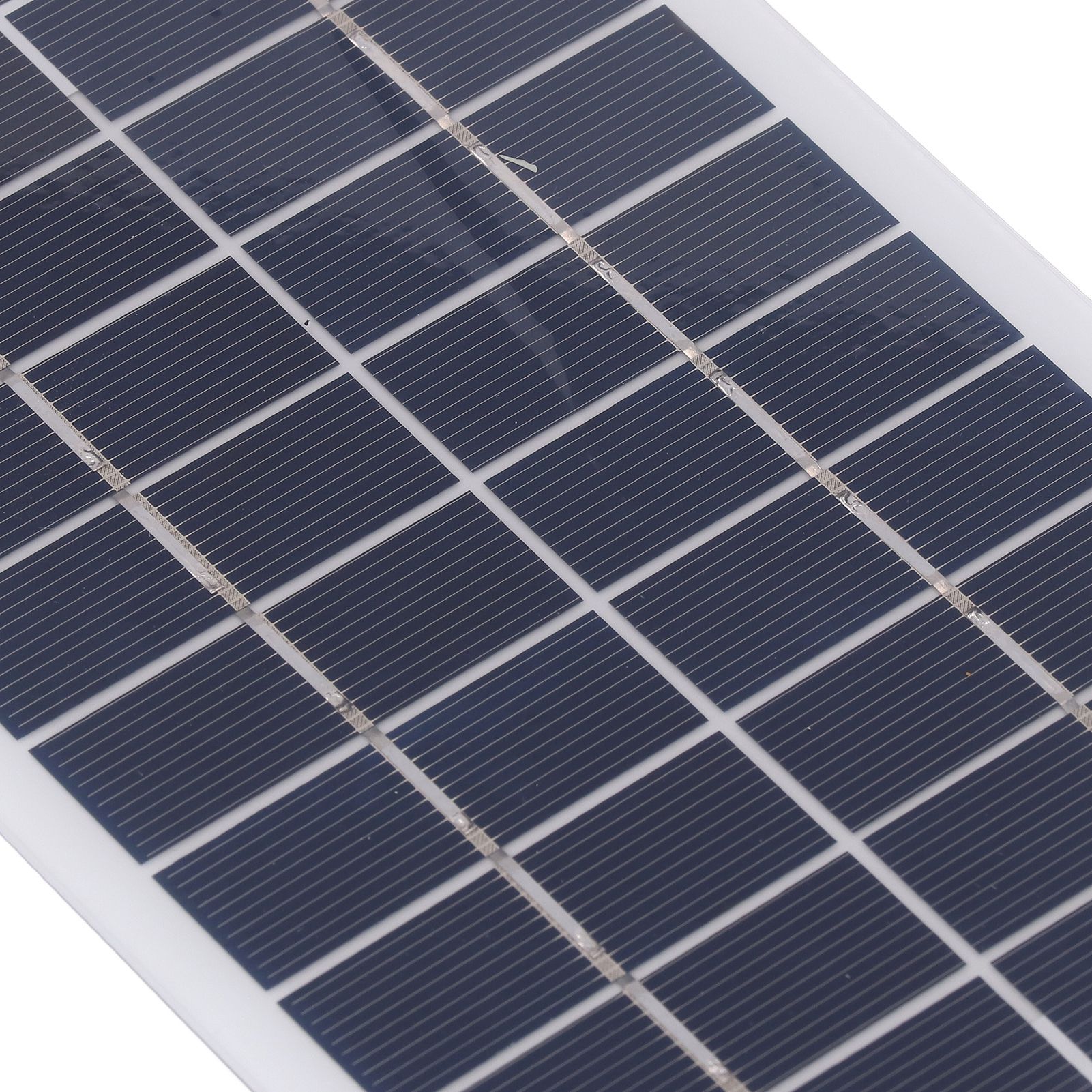 Polycrystalline Silicone Solar Panel 5W 12V High Light Transmittance Portable view 15