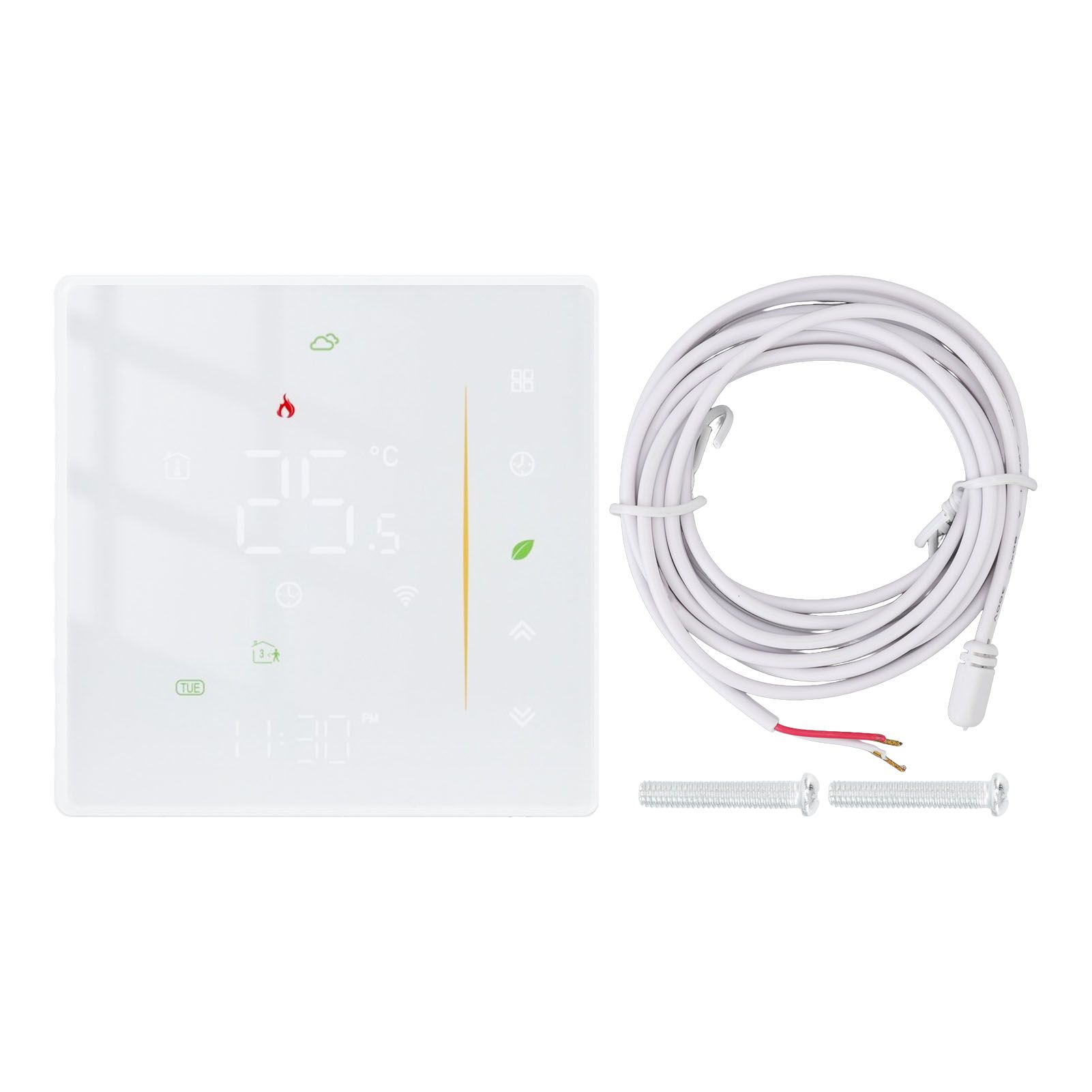 Household Smart Thermostat Programmable App Voice Control Electric Floor