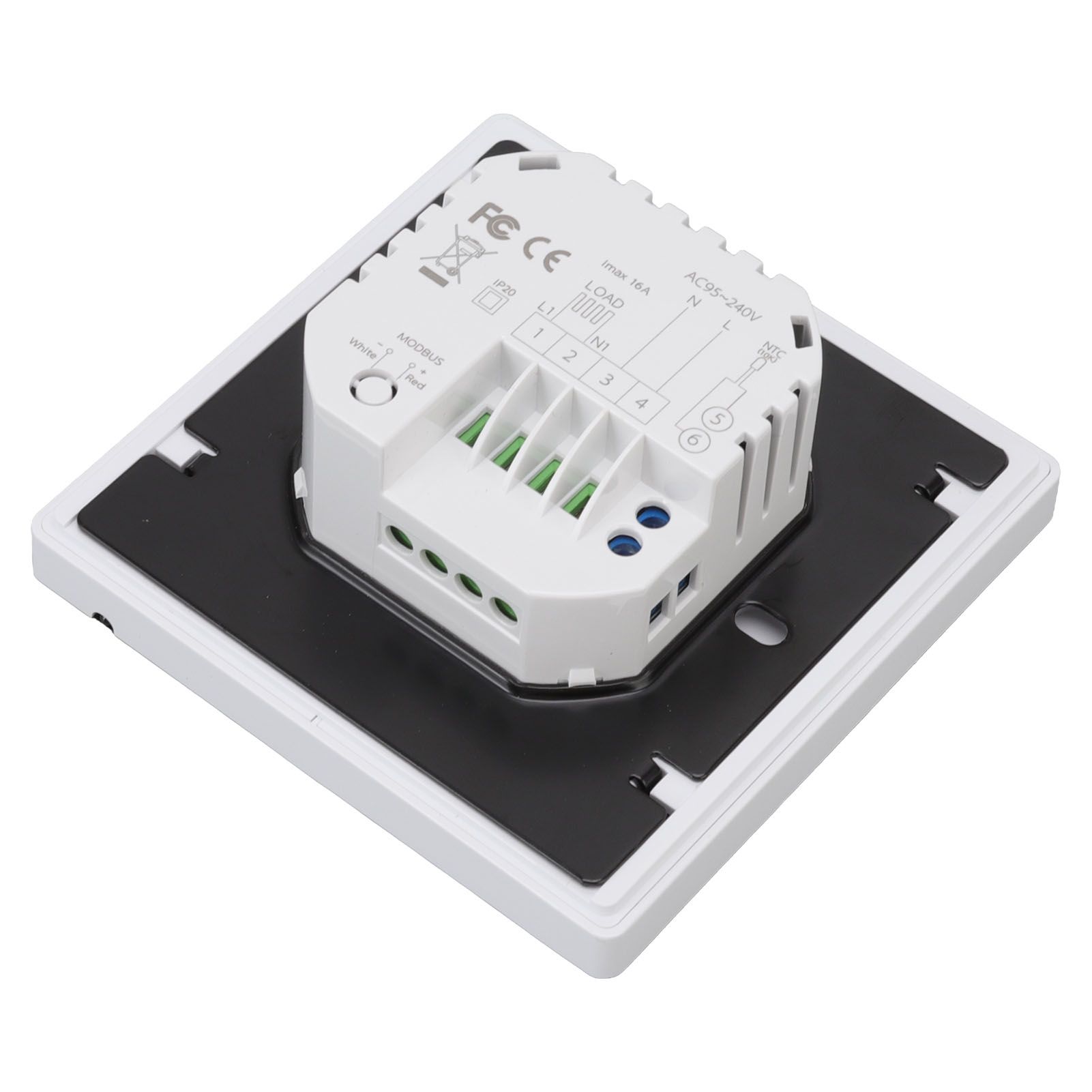 Household Smart Thermostat Programmable App Voice Control Electric Floor view 9