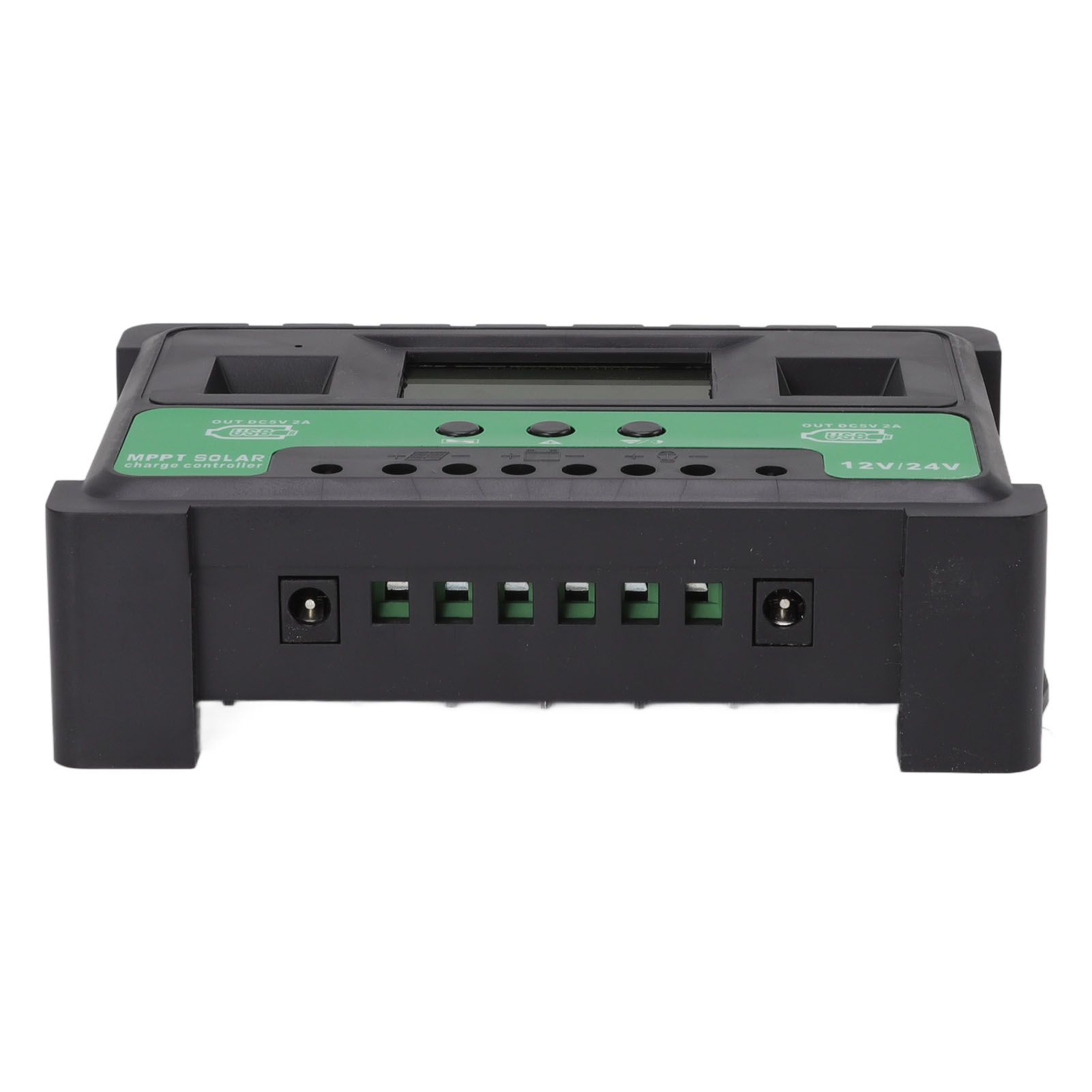 Solar Controller 12V 24V Charge Discharge PV Regulator LCD Display Dual USB view 10