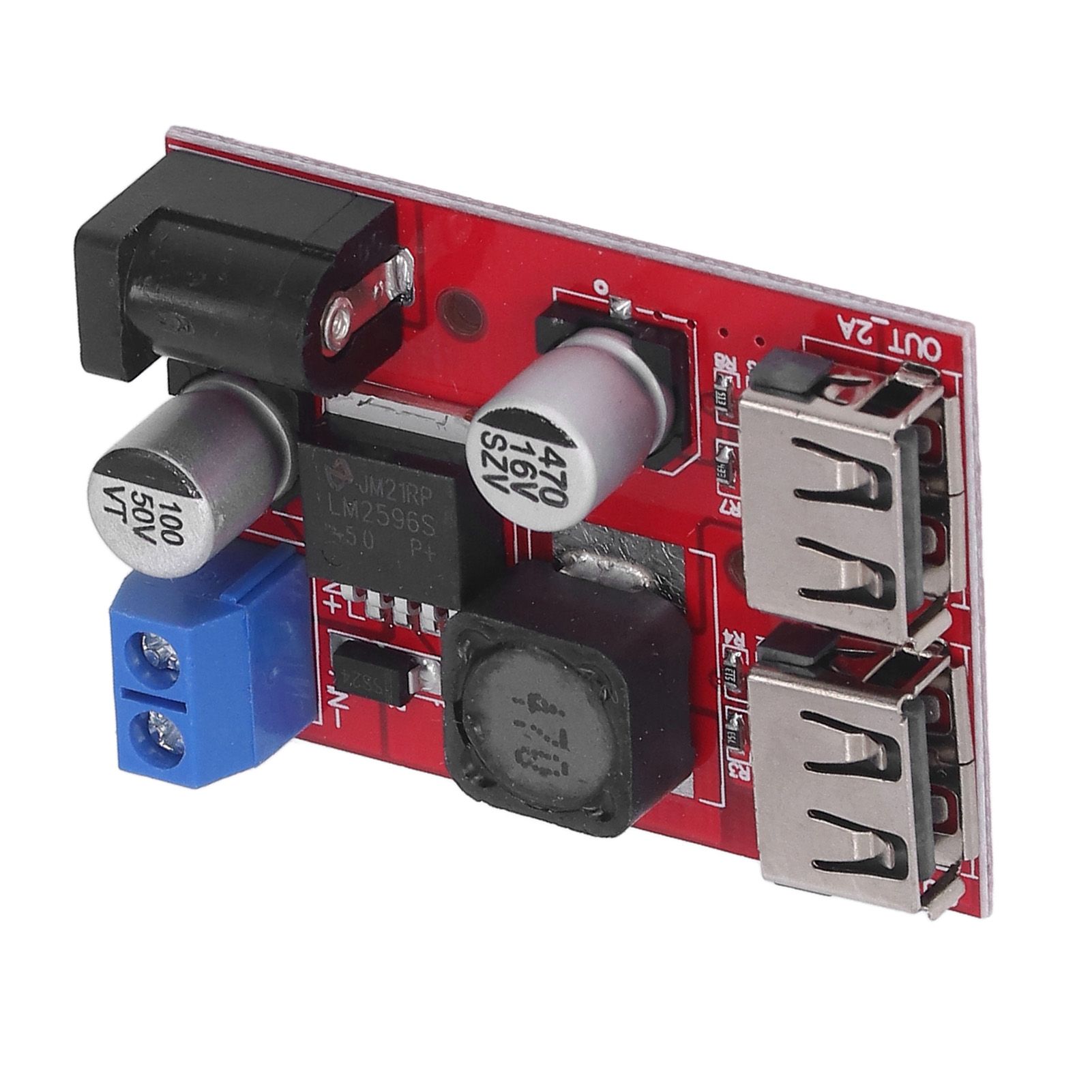 DC 6V‑30V to 5V Solar Controller Circuit Board Voltage Stabilizing Controller view 5