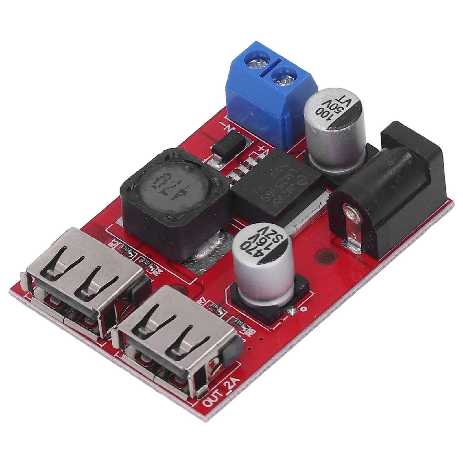 DC 6V‑30V to 5V Solar Controller Circuit Board Voltage Stabilizing Controller view 6