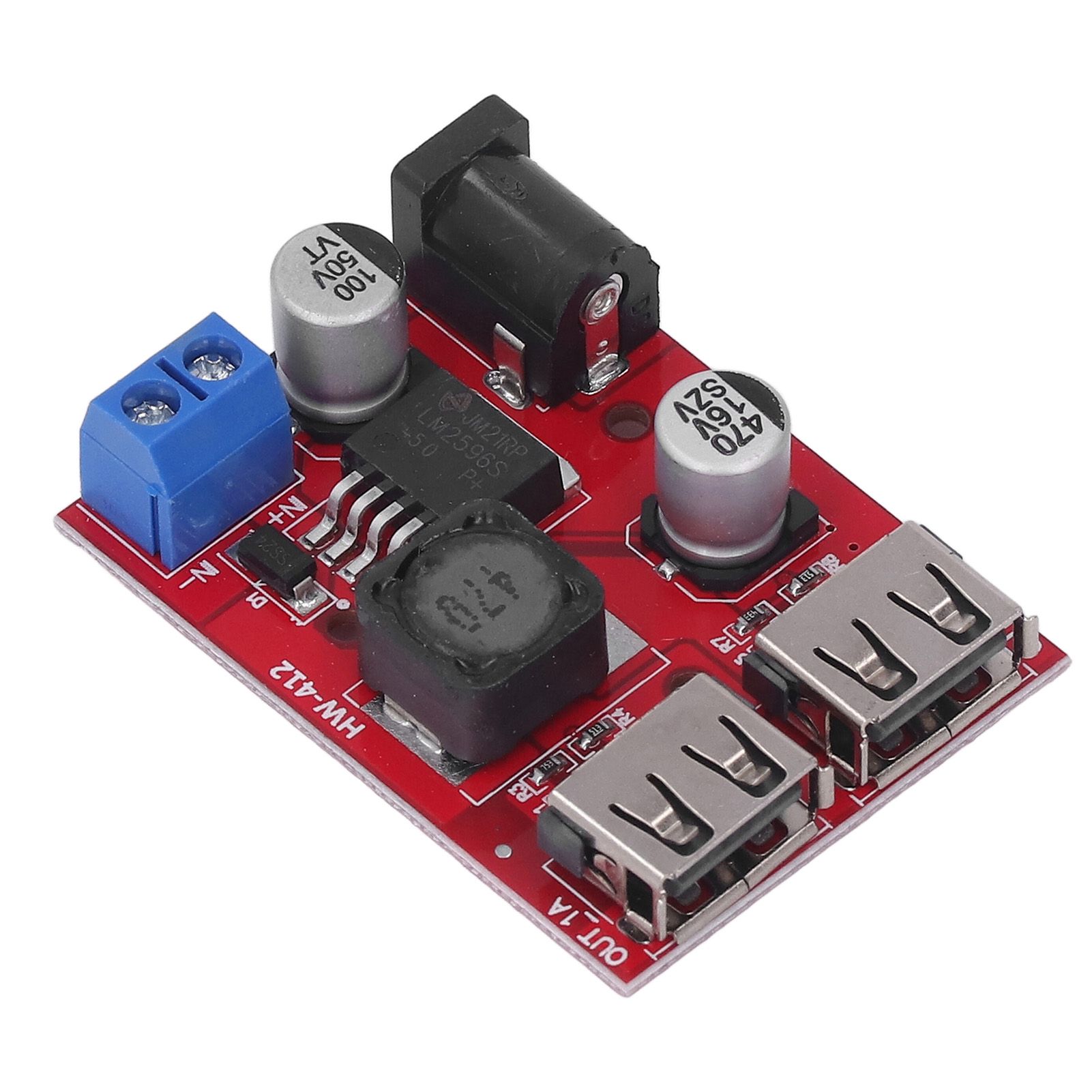 DC 6V‑30V to 5V Solar Controller Circuit Board Voltage Stabilizing Controller view 8