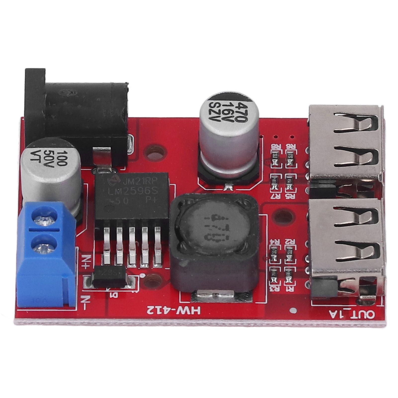 DC 6V‑30V to 5V Solar Controller Circuit Board Voltage Stabilizing Controller view 9