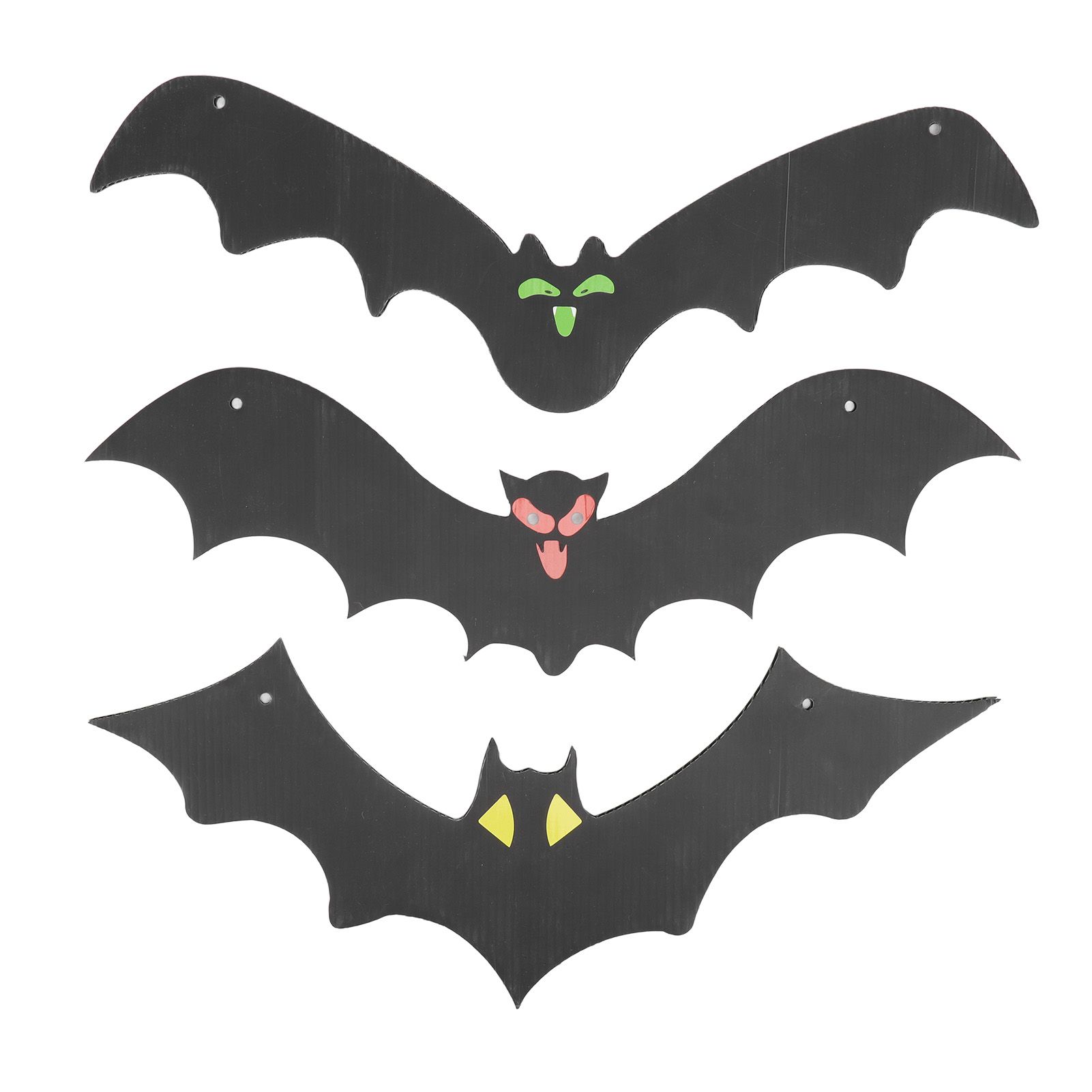 9 PCS Hanging Bats Decoration Courtyard Halloween Party Festival Flying Bats view 15