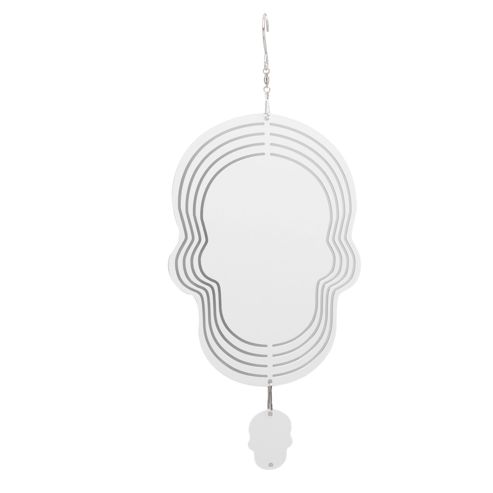 Wind Chime White Simple Delicate Decorative Weather Resistance Ornament for — image 1
