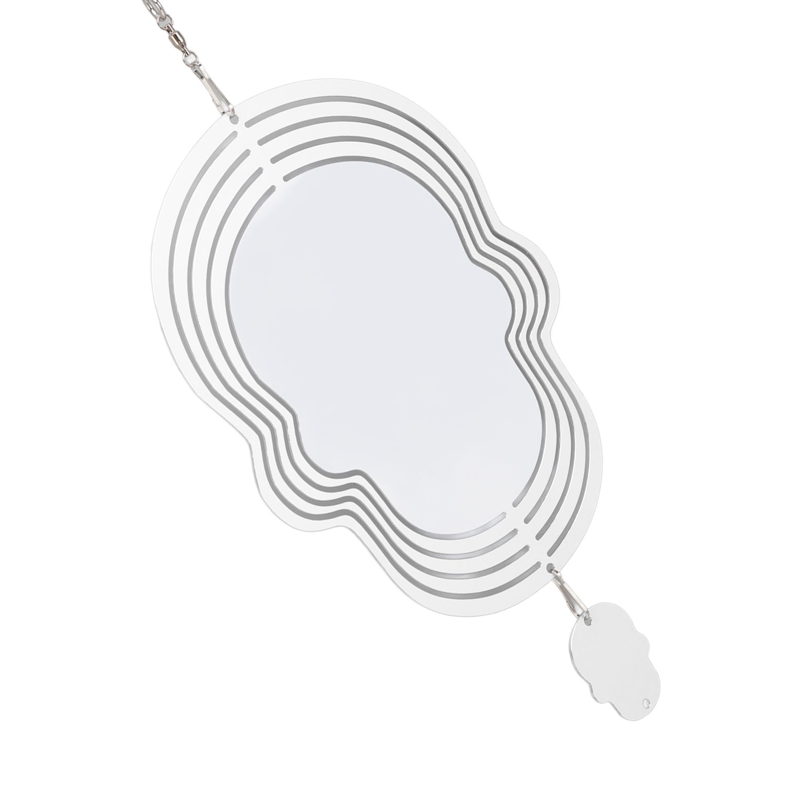 Wind Chime White Simple Delicate Decorative Weather Resistance Ornament for view 2