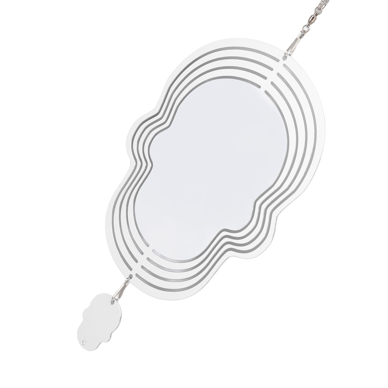 Wind Chime White Simple Delicate Decorative Weather Resistance Ornament for view 3