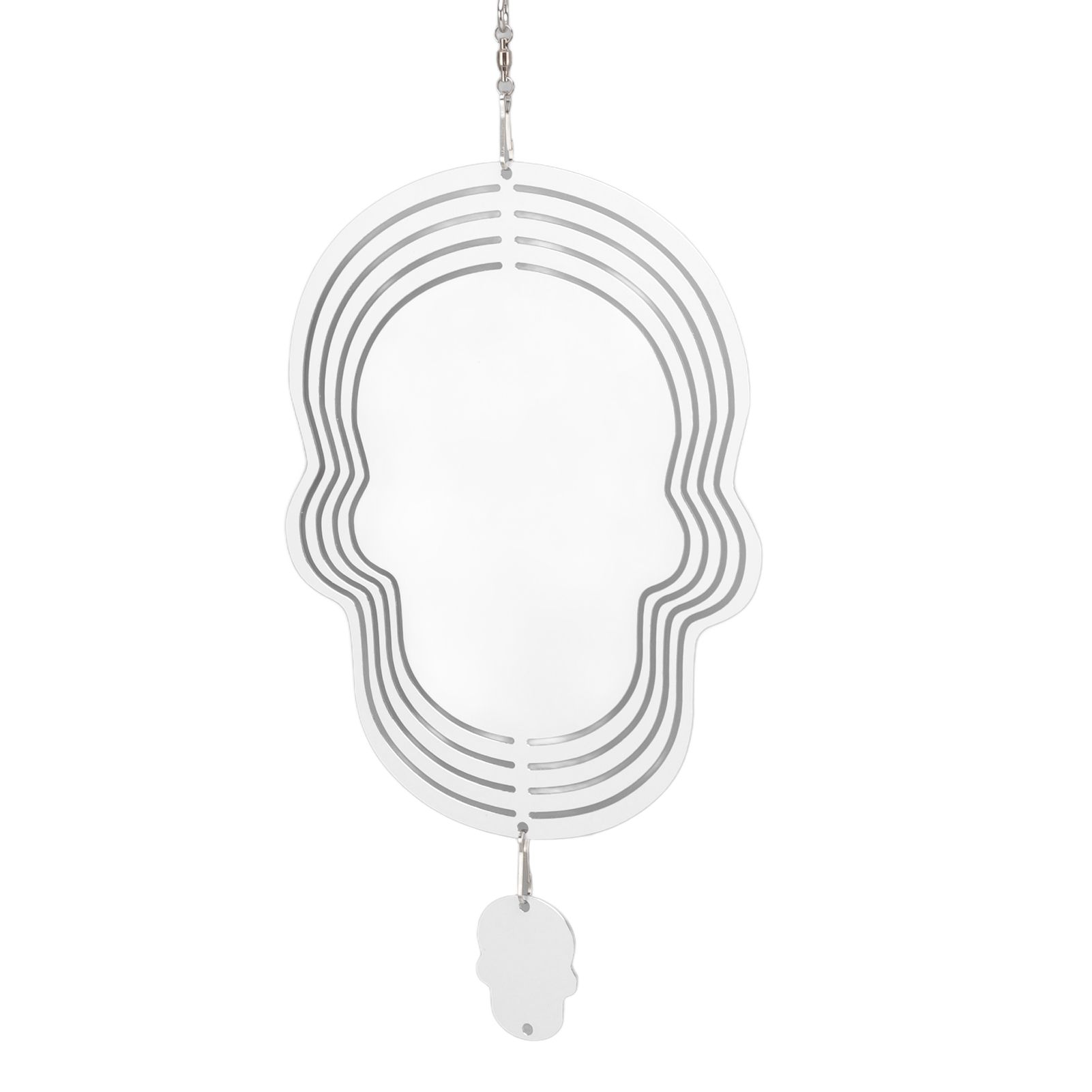 Wind Chime White Simple Delicate Decorative Weather Resistance Ornament for view 4