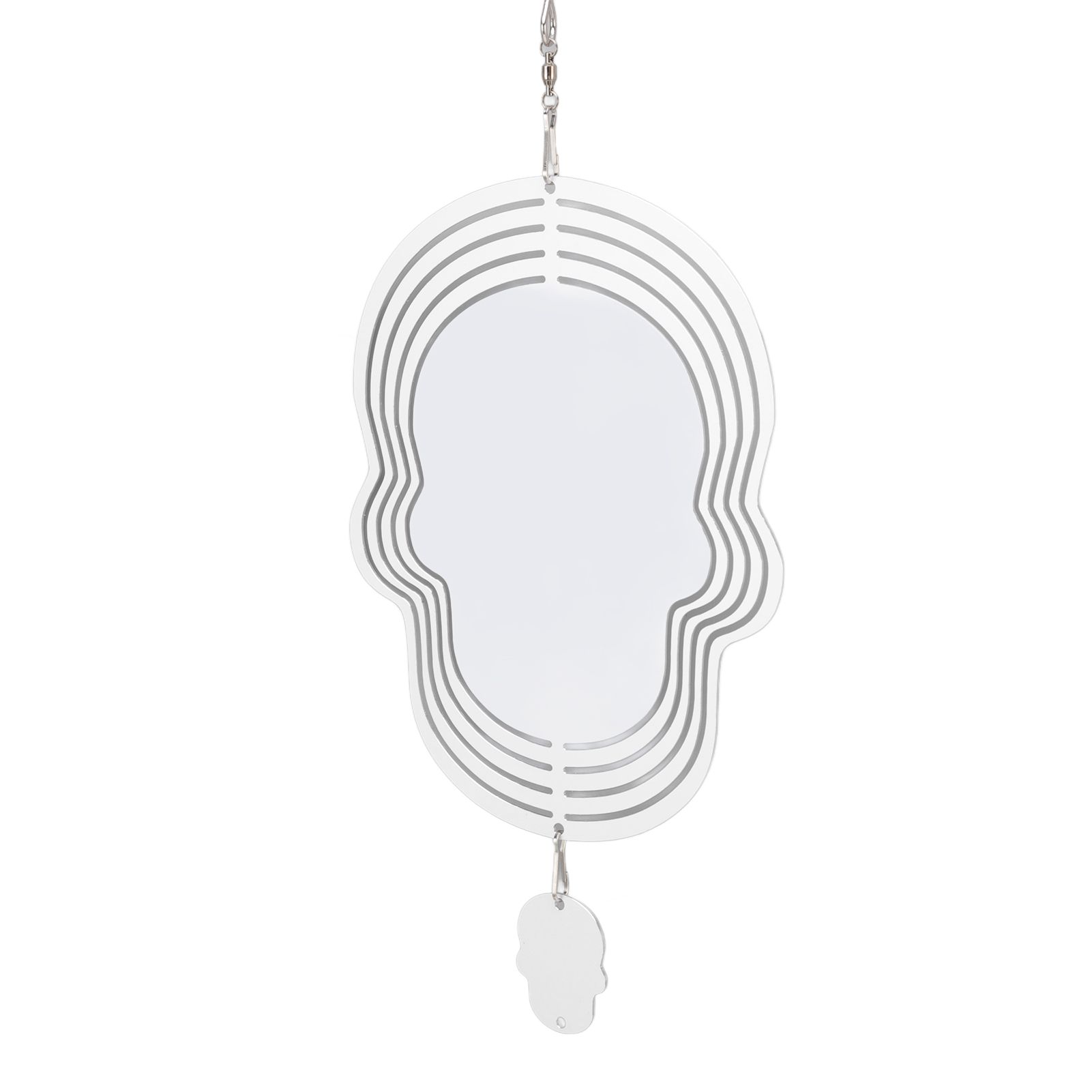 Wind Chime White Simple Delicate Decorative Weather Resistance Ornament for view 6