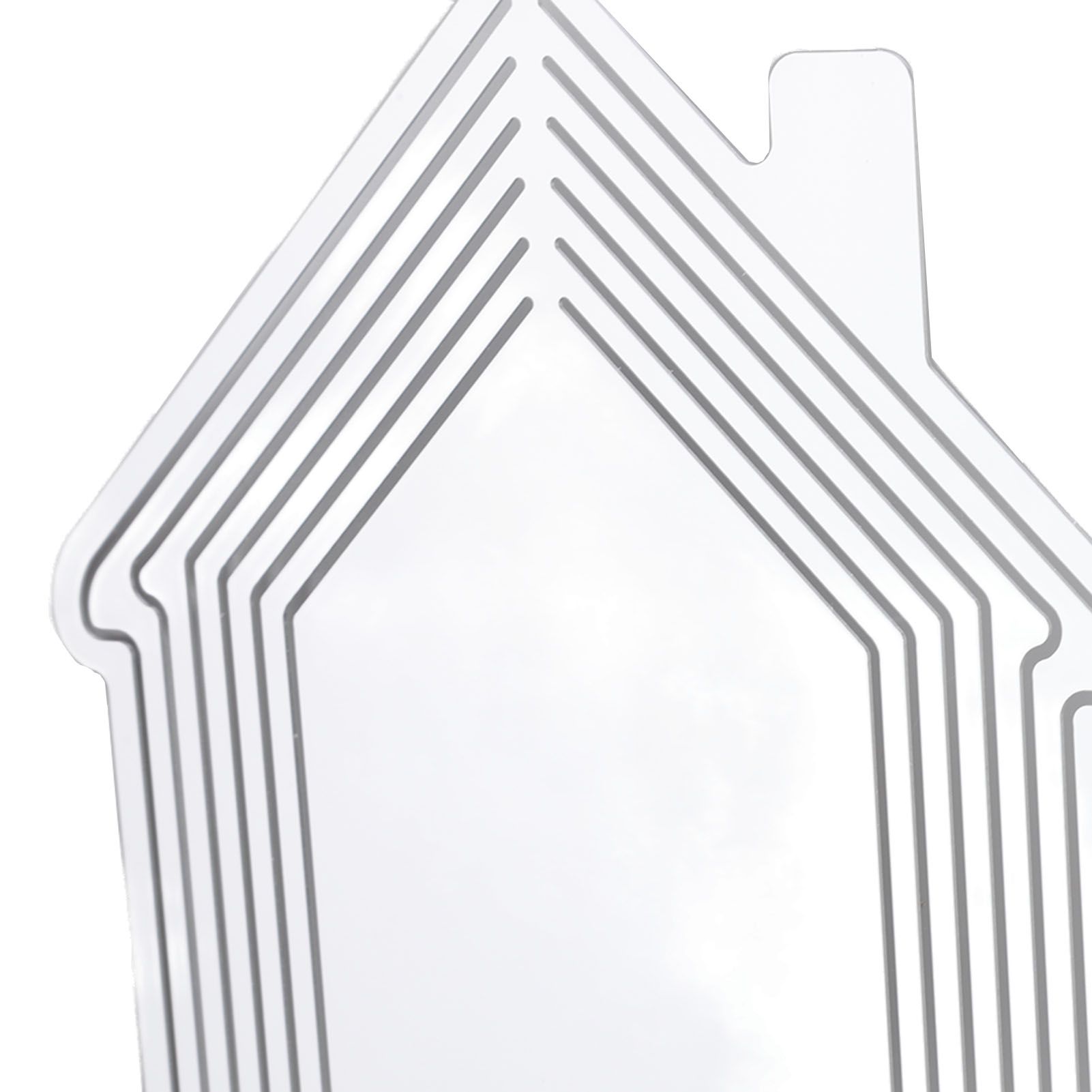DIY Sublimation Metal Wind Spinner Hanging Blank Wind Chimes Garden Decorative view 15
