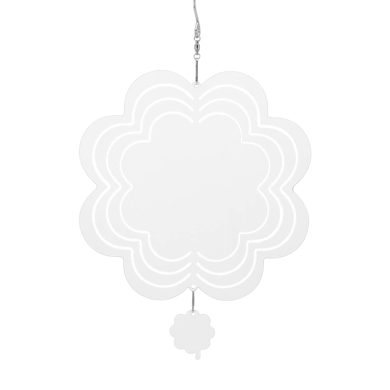 DIY Sublimation Wind Chime Aluminum Blank Wind Chimes Hanging Pendant for view 2