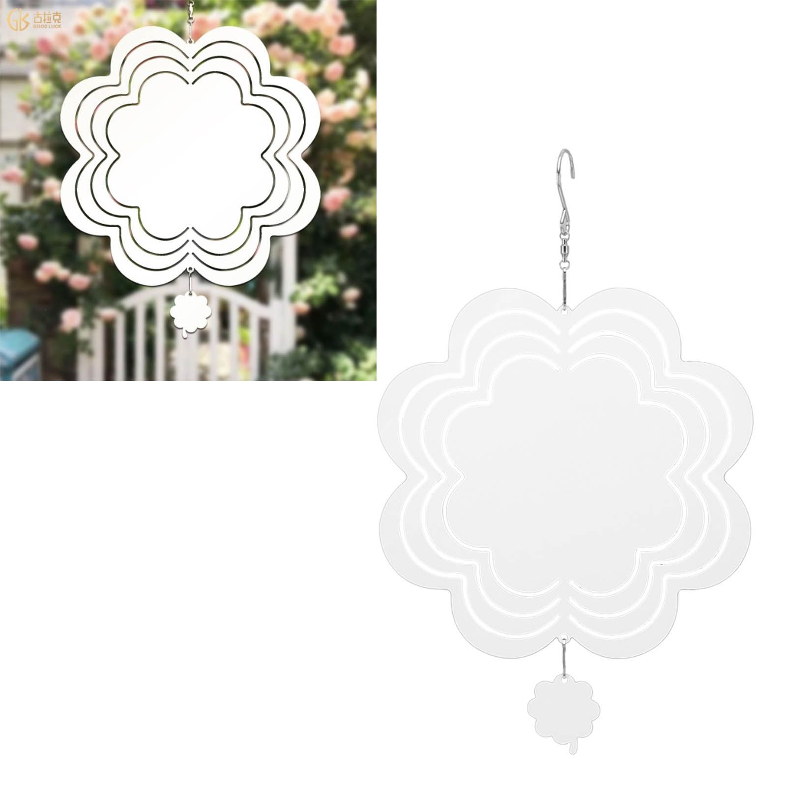 DIY Sublimation Wind Chime Aluminum Blank Wind Chimes Hanging Pendant for view 11
