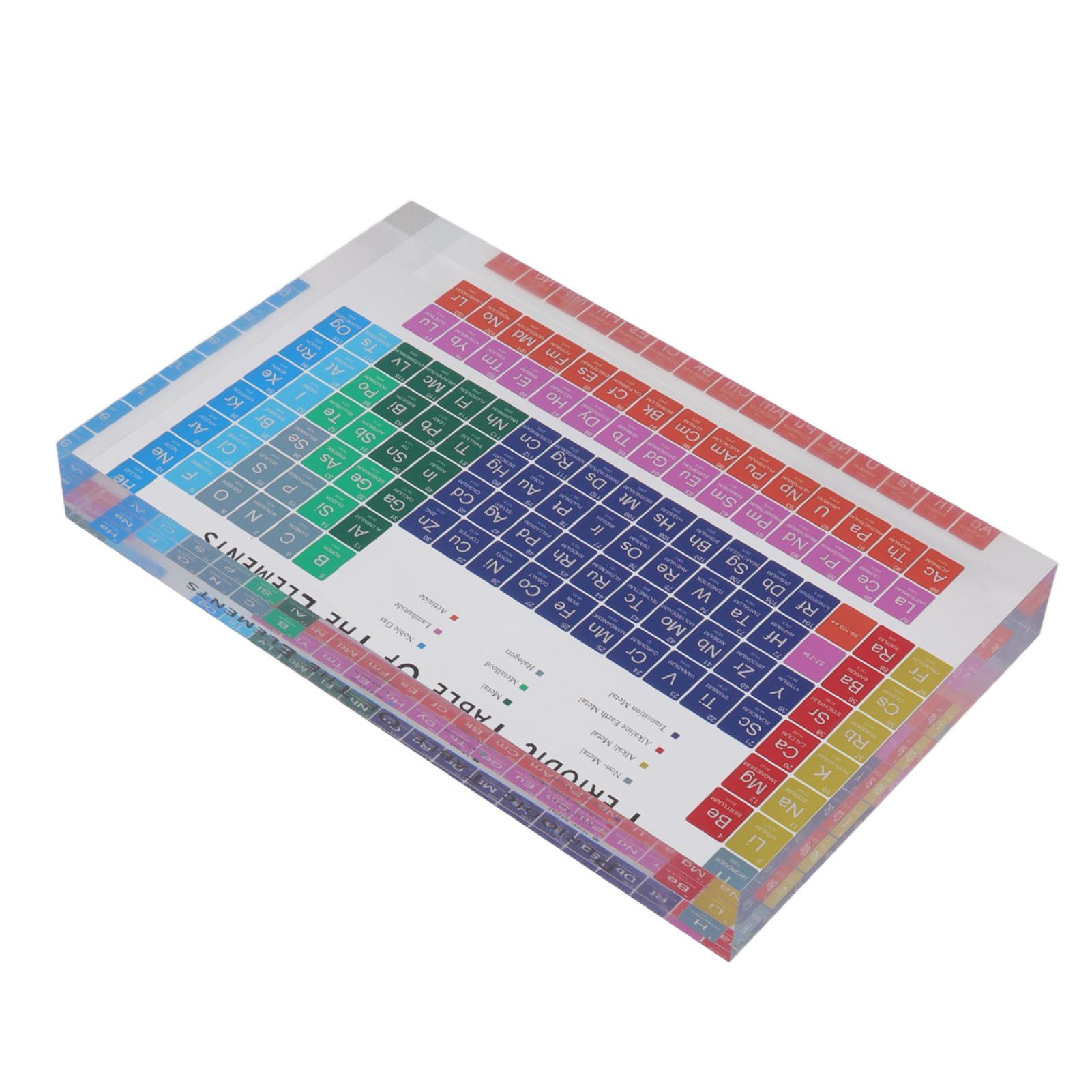 Educational Periodic Table Decoration Safe Odorless Modern Acrylic Periodic view 3