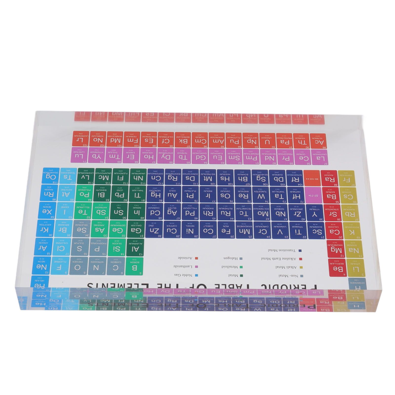 Educational Periodic Table Decoration Safe Odorless Modern Acrylic Periodic view 5