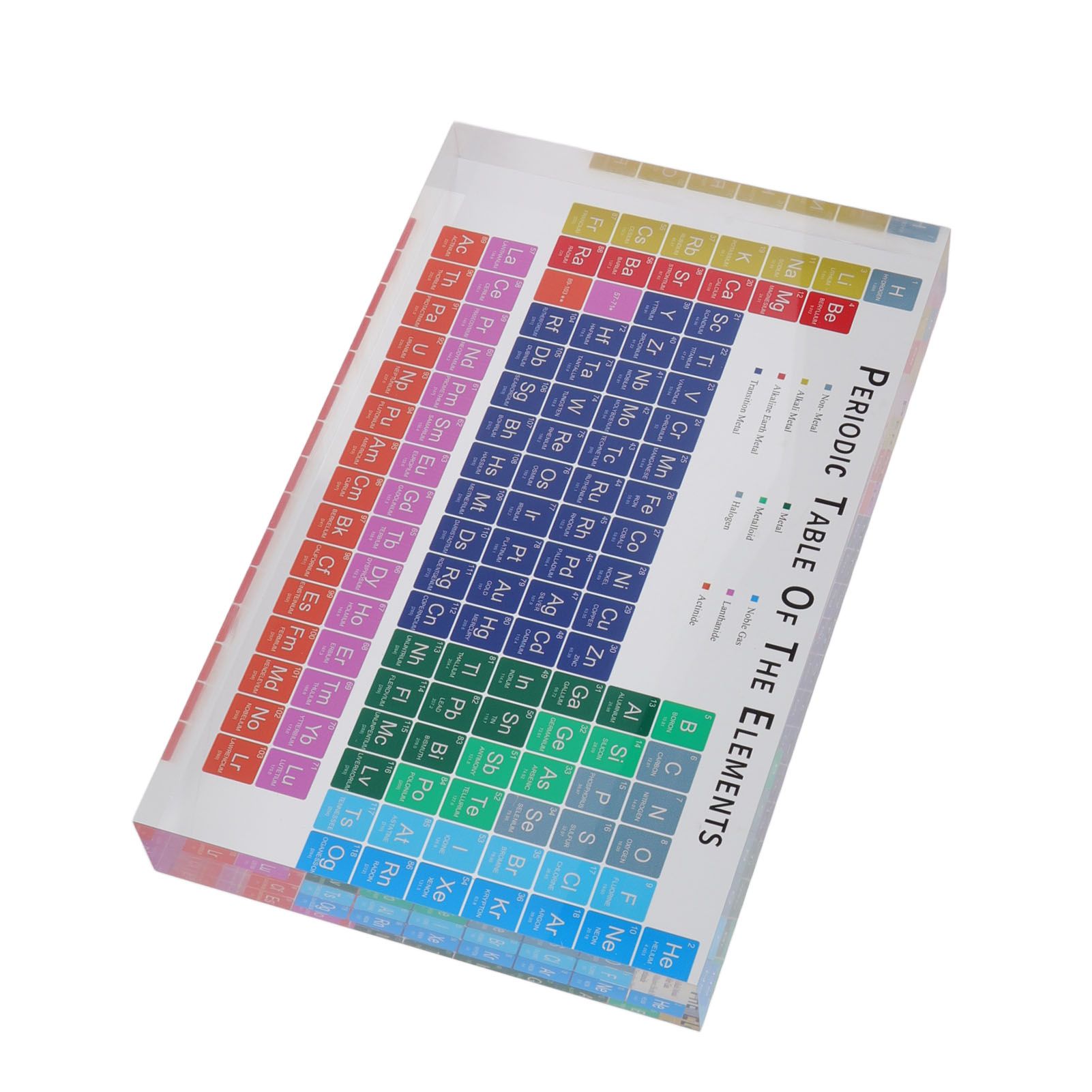 Educational Periodic Table Decoration Safe Odorless Modern Acrylic Periodic view 8