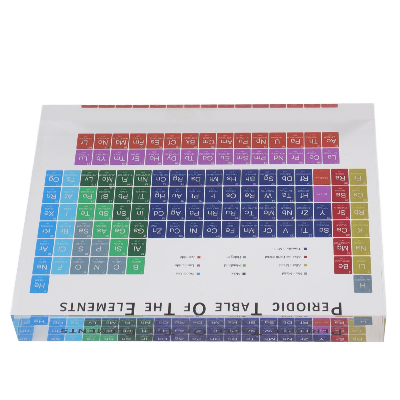 Educational Periodic Table Decoration Safe Odorless Modern Acrylic Periodic view 9