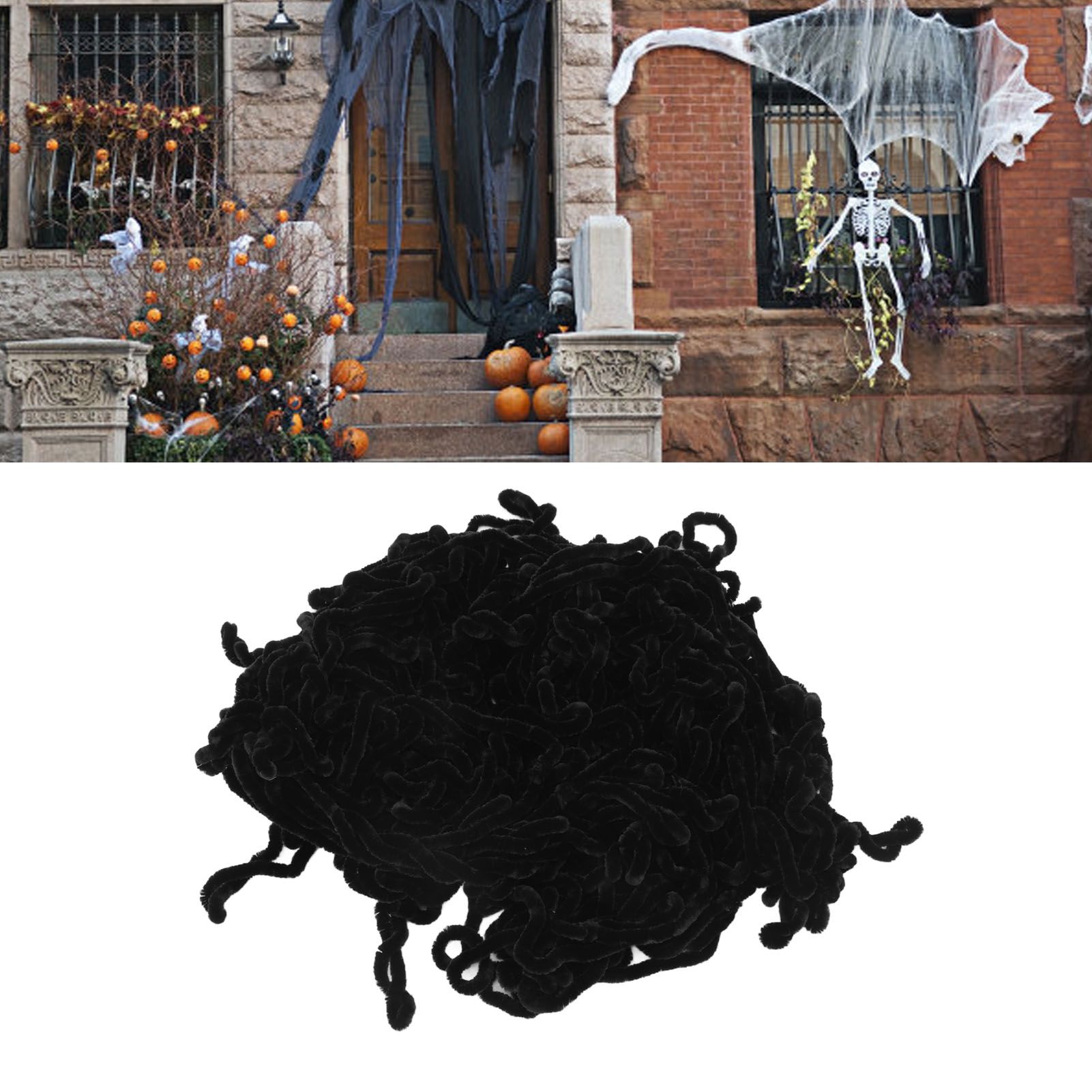 5x5m Spider Web Halloween Decoration Spooky Halloween Party Decorative Cobwebs view 11