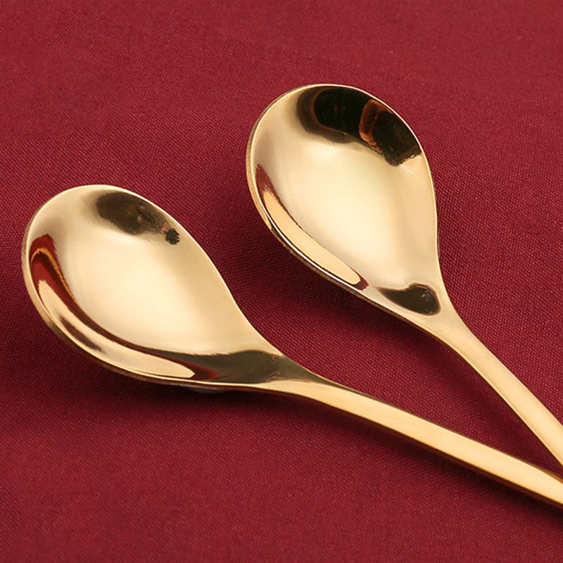 4PCS Christmas Spoon Fork Set Stainless Steel Santa Christmas Tree Shaped view 6